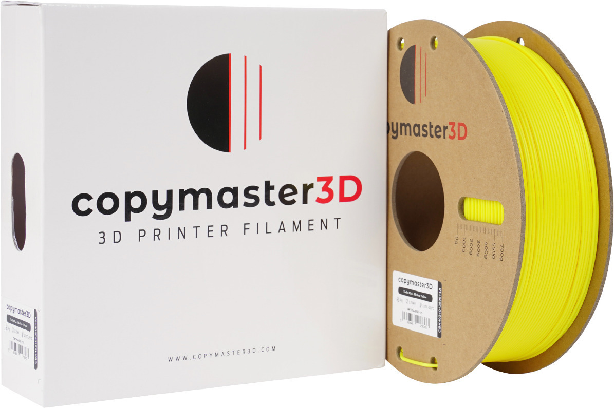 Copymaster3D Turbo PLA -filamentti 3D -tulostimeen, 1.75 mm, keltainen