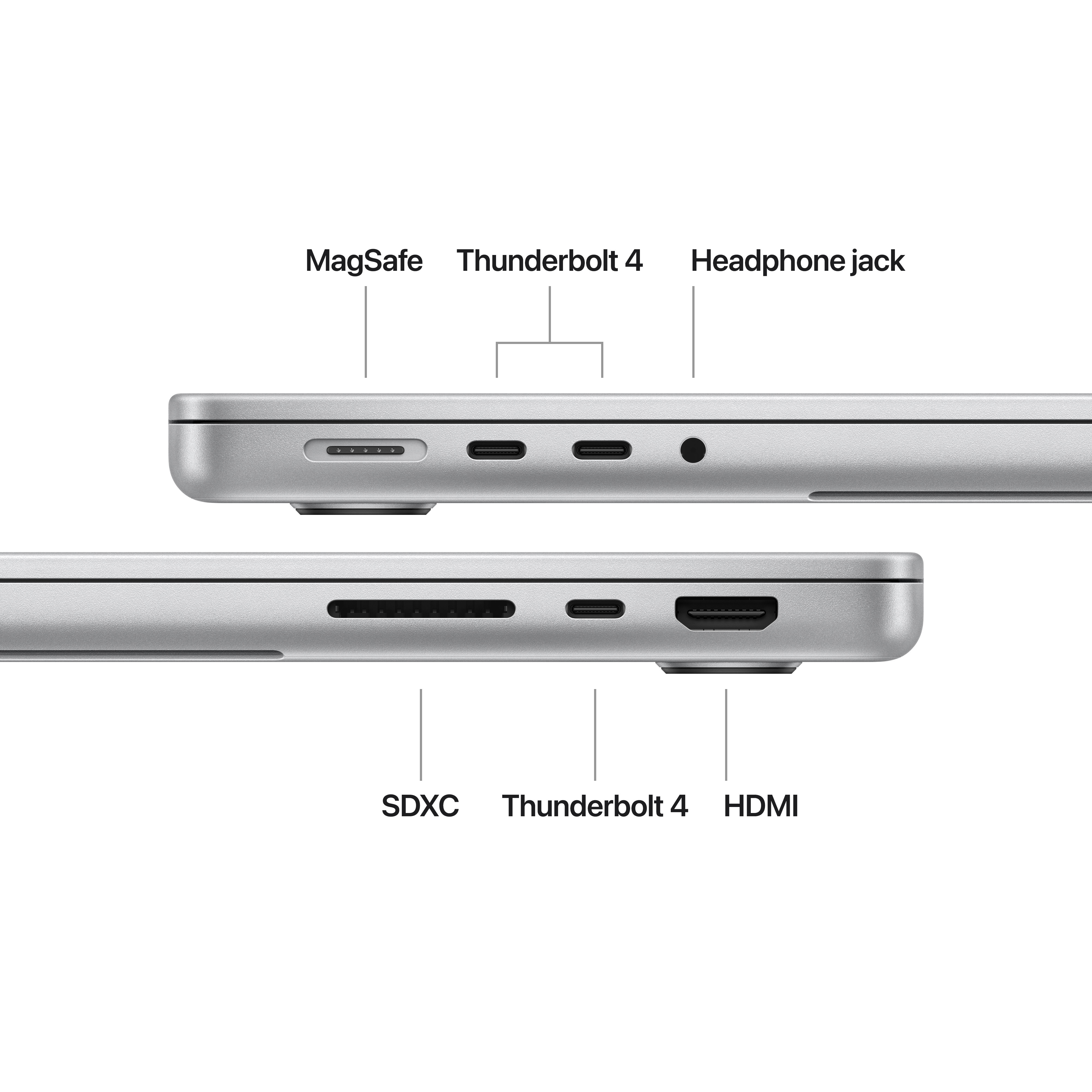 Apple MacBook Pro 14" M4 24 Gt, 512 Gt 2024 -kannettava, tähtimusta (MW2U3)
