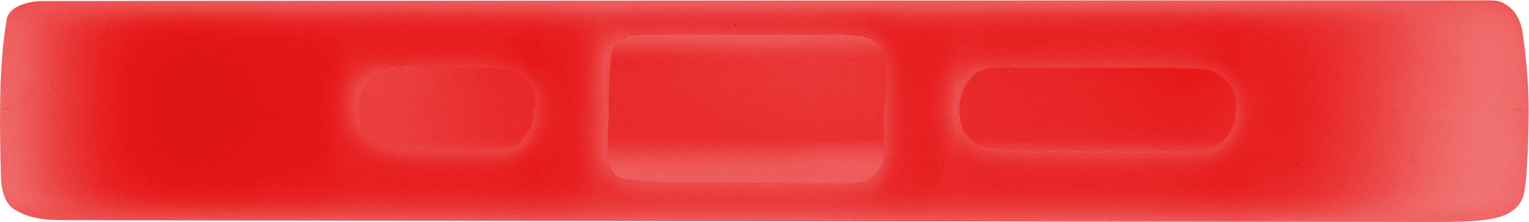 Fonekit Premium Color Case -suojakuori, iPhone 16e, punainen