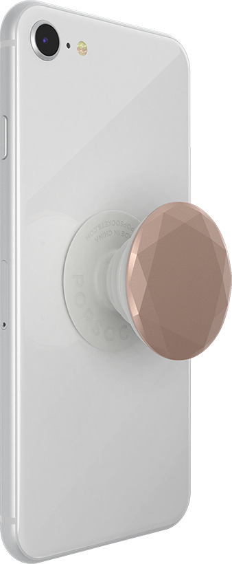 PopSockets PopGrip -puhelinpidike, Metallic Diamond Rose Gold