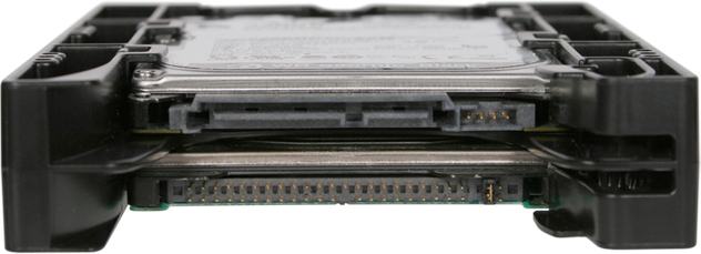 IcyDock MB290SP-B 2 x 2.5" - 3,5" -adapteri