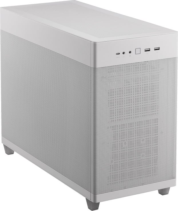 Asus Prime AP201 Micro-ATX-kotelo, valkoinen