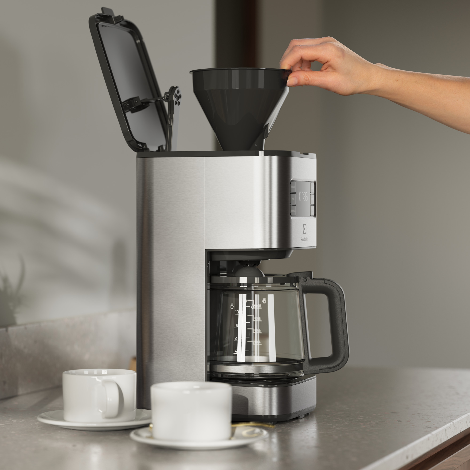 Electrolux Create 5 E5CM1-6ST -kahvinkeitin