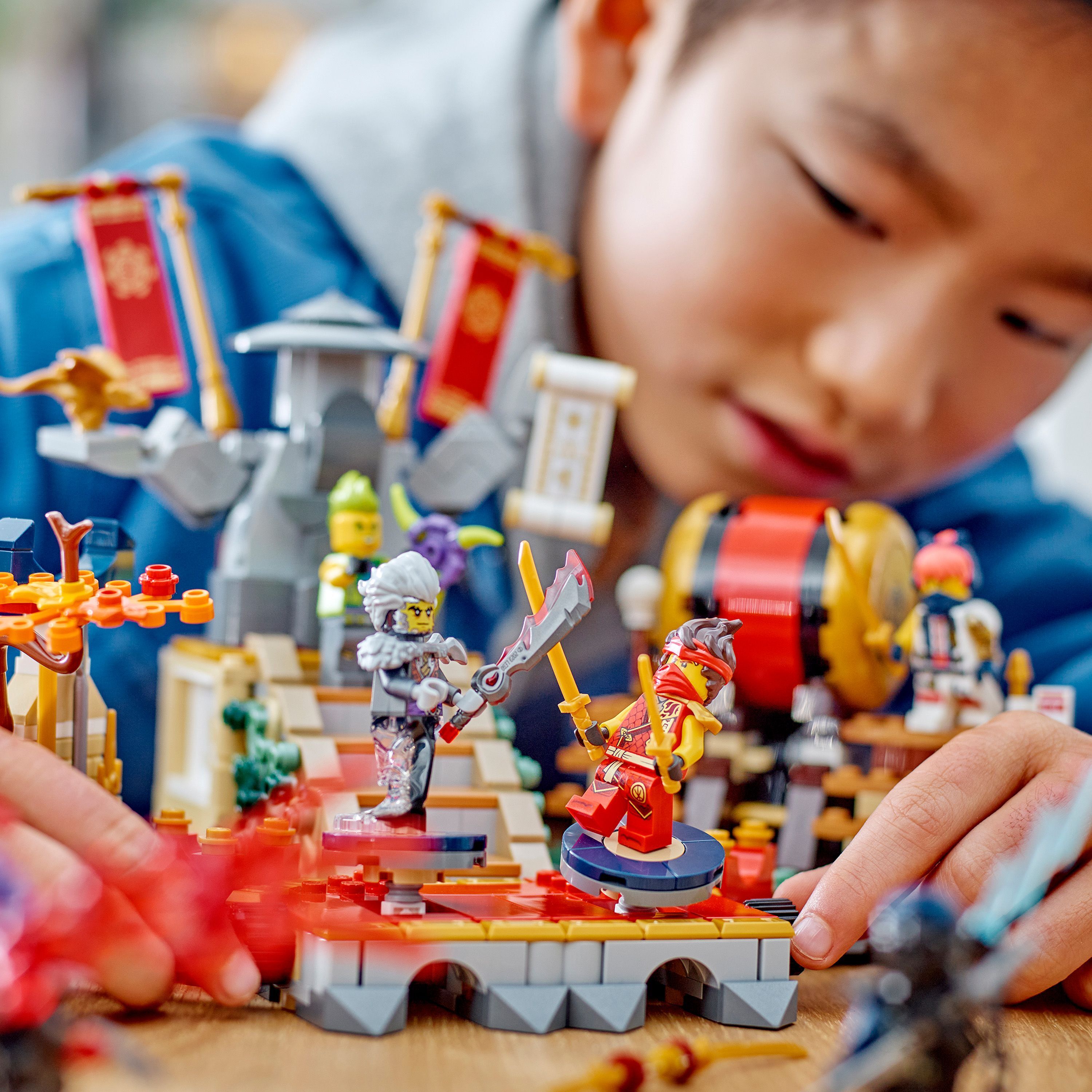 LEGO Ninjago 71818 - Turnajaisten taisteluareena