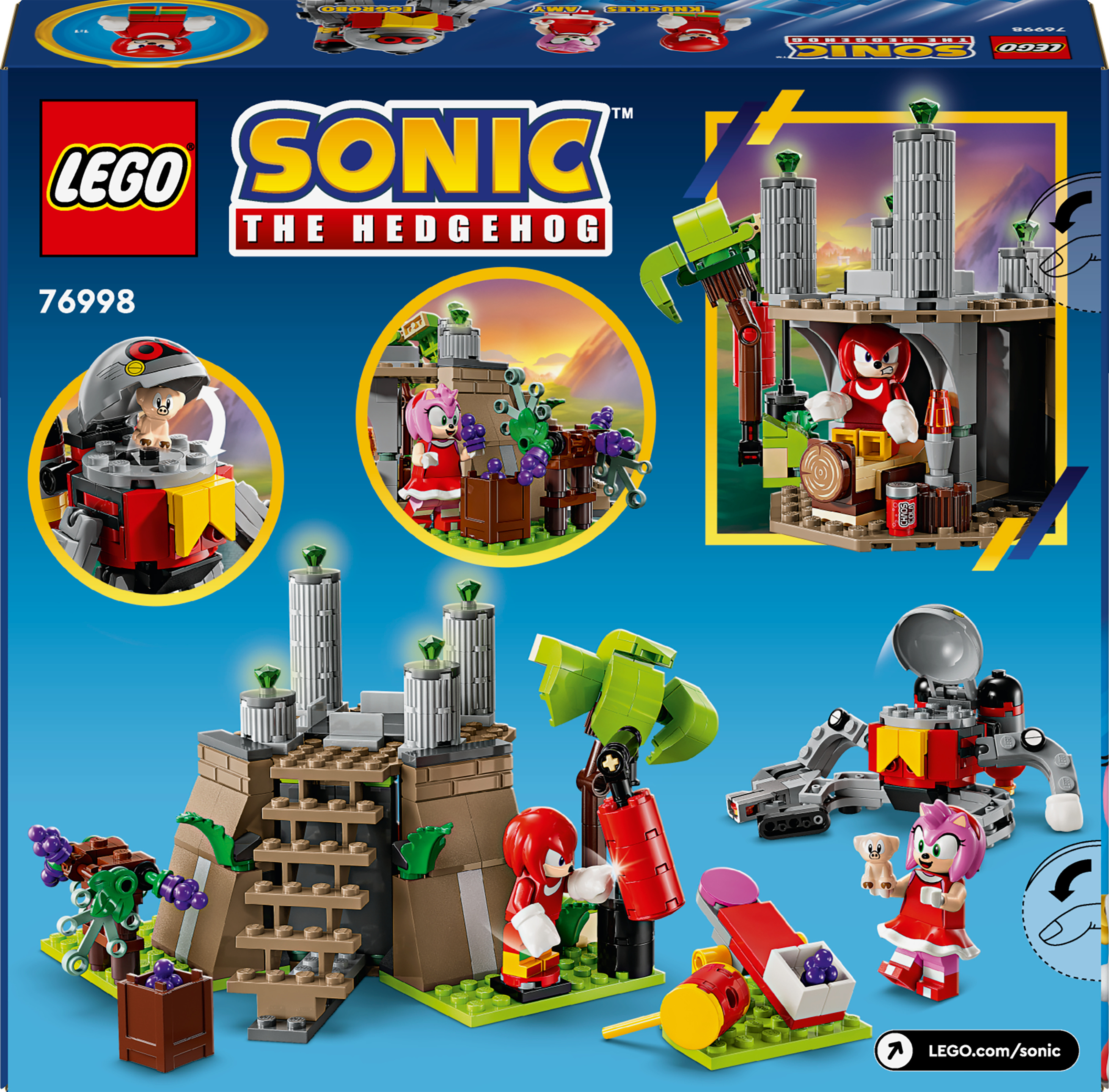 LEGO Sonic 76998  - Knuckles ja Master Emeraldin alttari