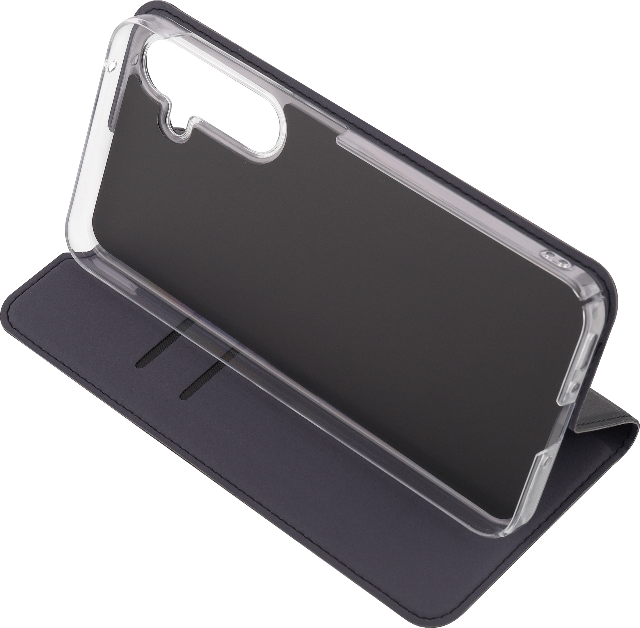 FoneKit silikonisuoja, Samsung Galaxy A55, läpinäkyvä