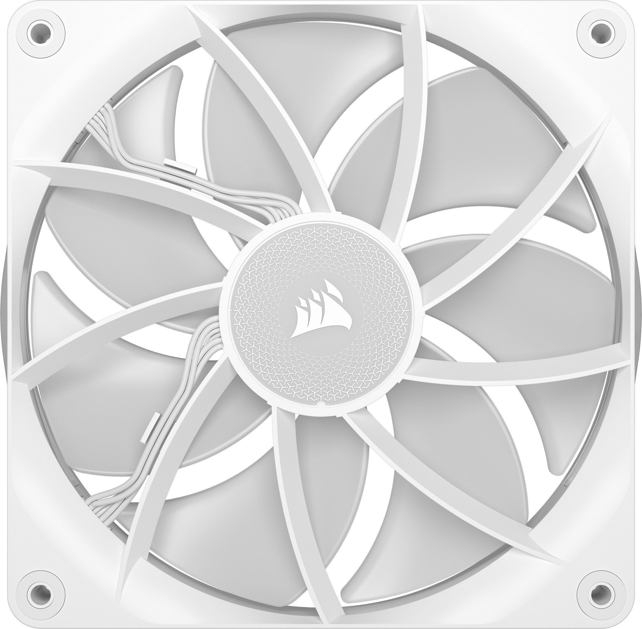 Corsair iCUE LINK RX140 RGB PWM Starter Kit -tuuletin, valkoinen, 140 mm, 2 kpl