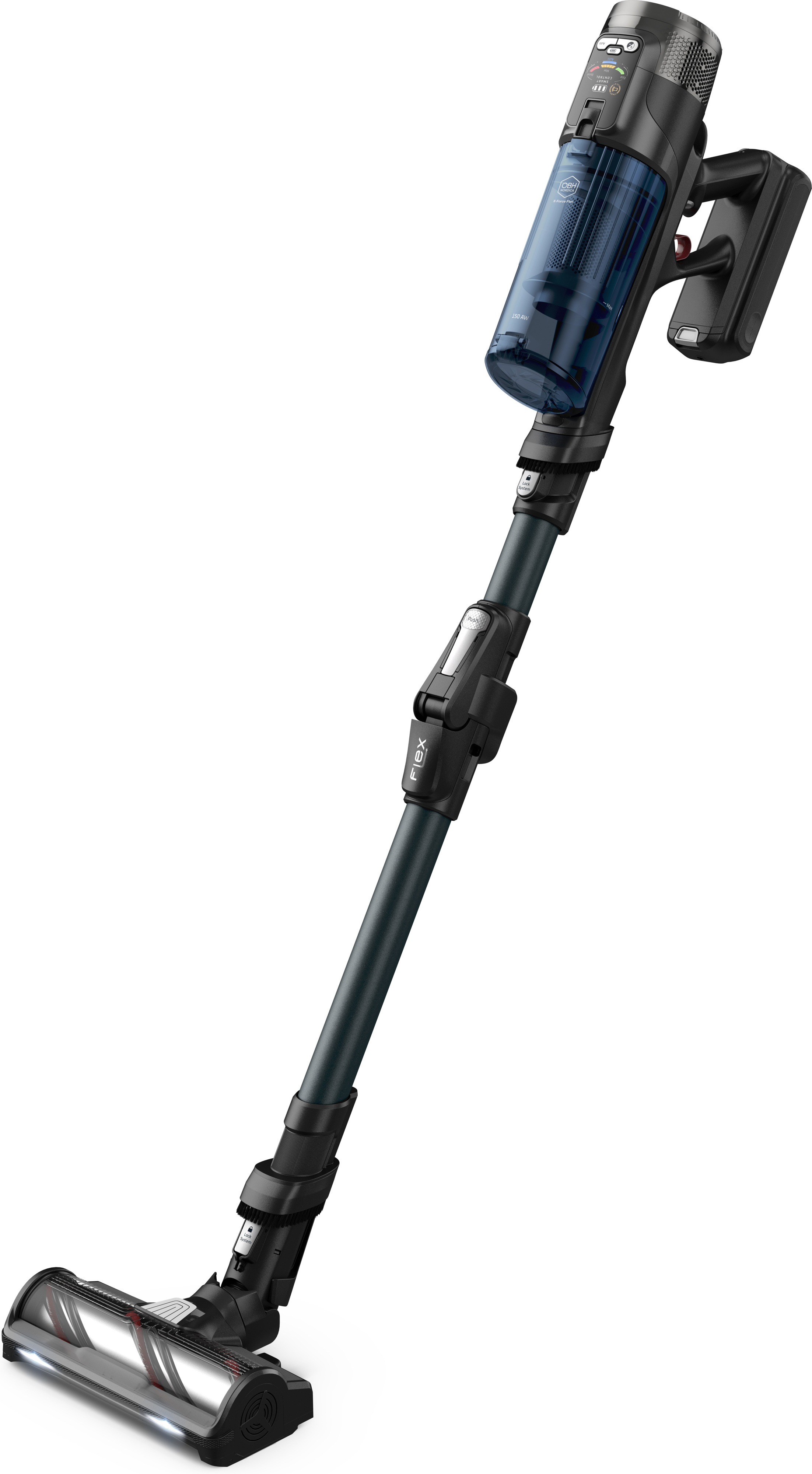 OBH Nordica X-Force Flex 13.60 Animal -varsi-imuri, musta/sininen