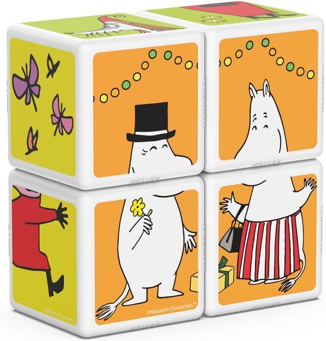 Geomag Magicube Muumi -magneettikuutiot, 4 kpl