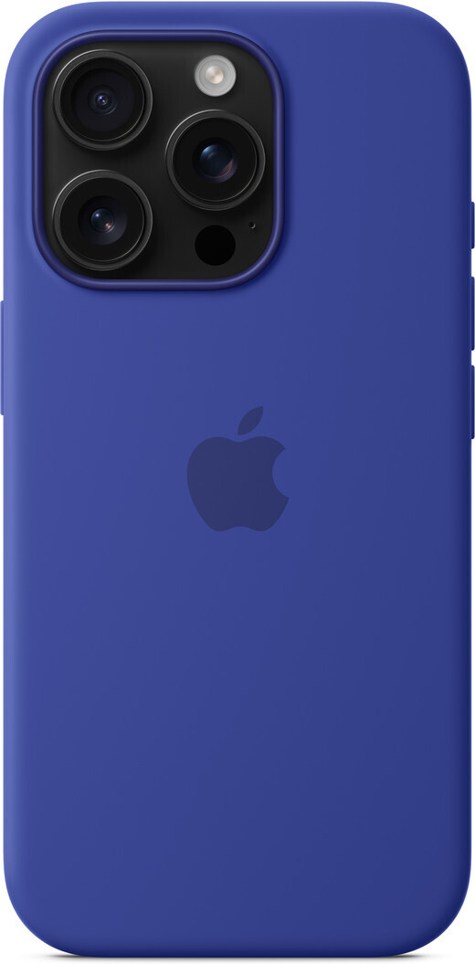 Apple iPhone 16 Pro silikonikuori MagSafella, ultra­mariini