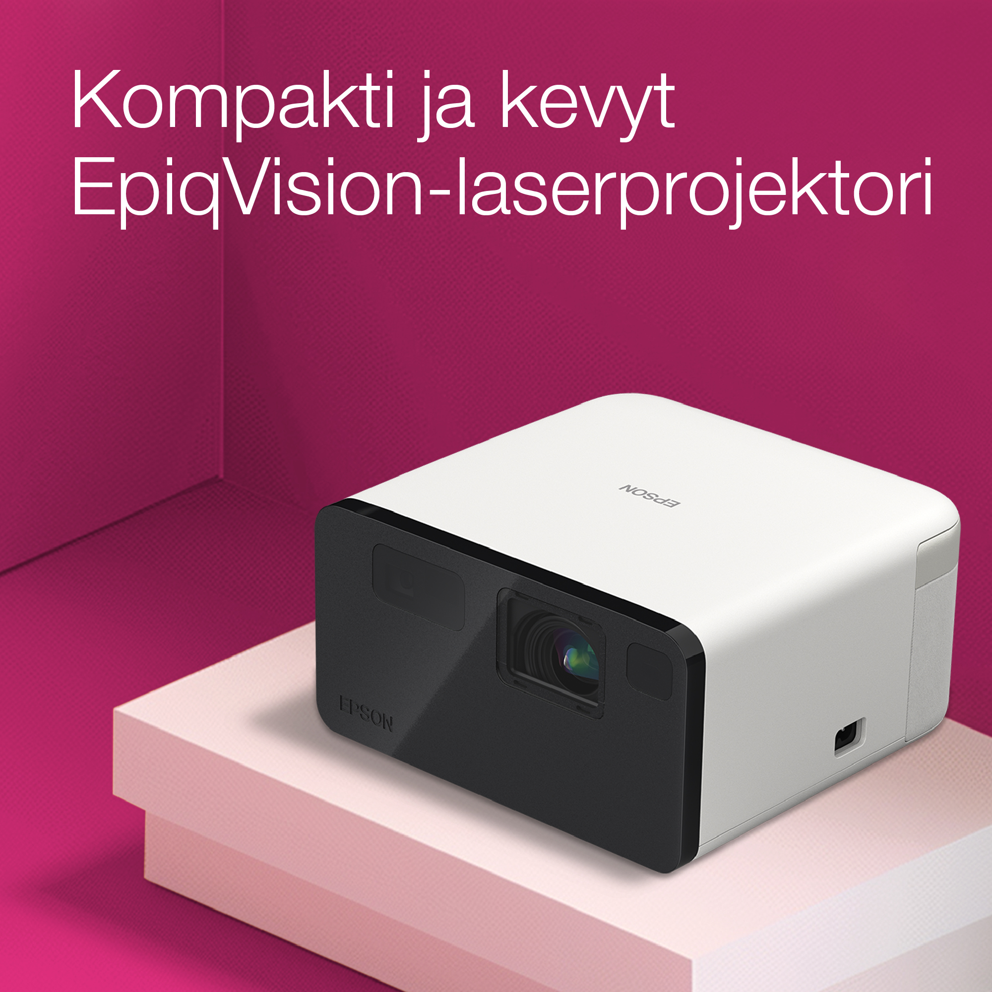 Epson EF-21W -minilaserprojektori-TV