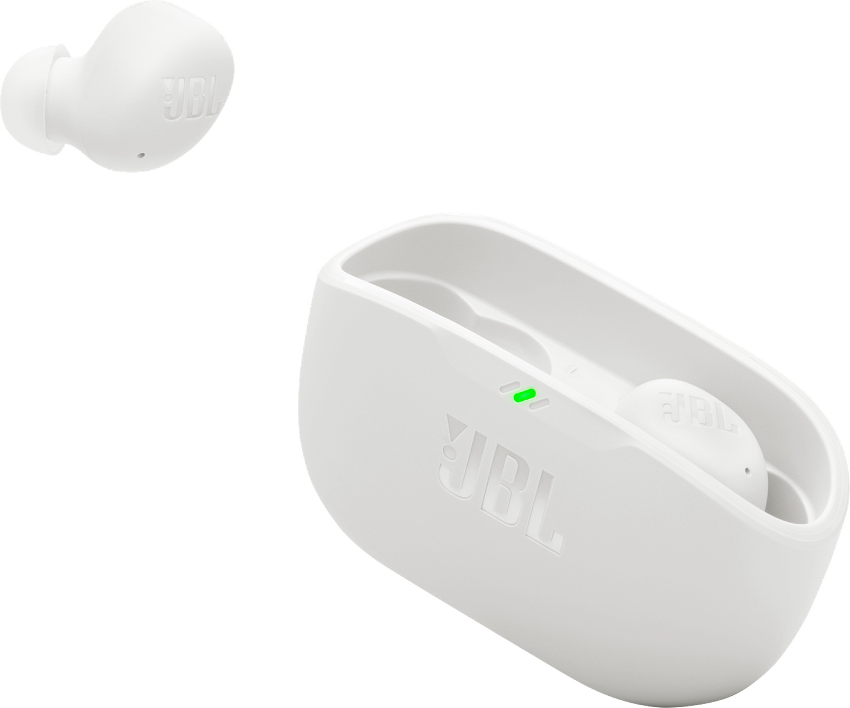 JBL Wave Buds 2 nappikuulokkeet aktiivisella melunvaimennuksella, valkoinen