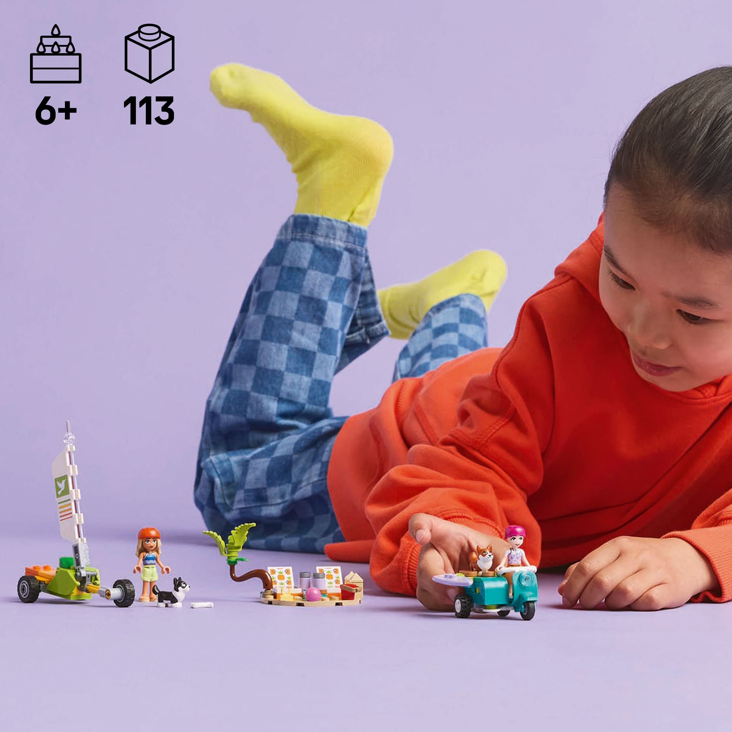 LEGO Friends 42641 – Surffikoirat ja skootteriseikkailu