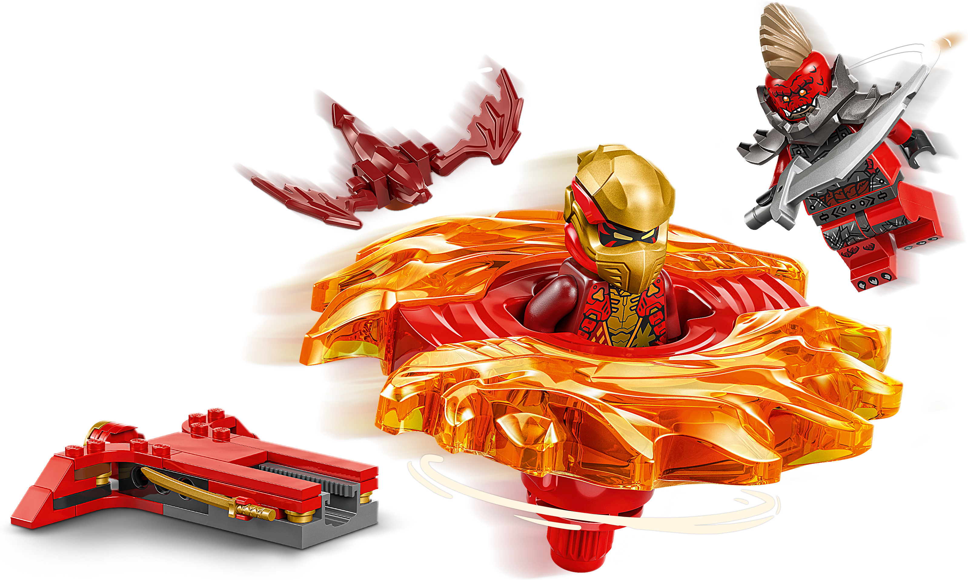LEGO Ninjago 71823 – Kain Spinjitzu-lohikäärmespinneri
