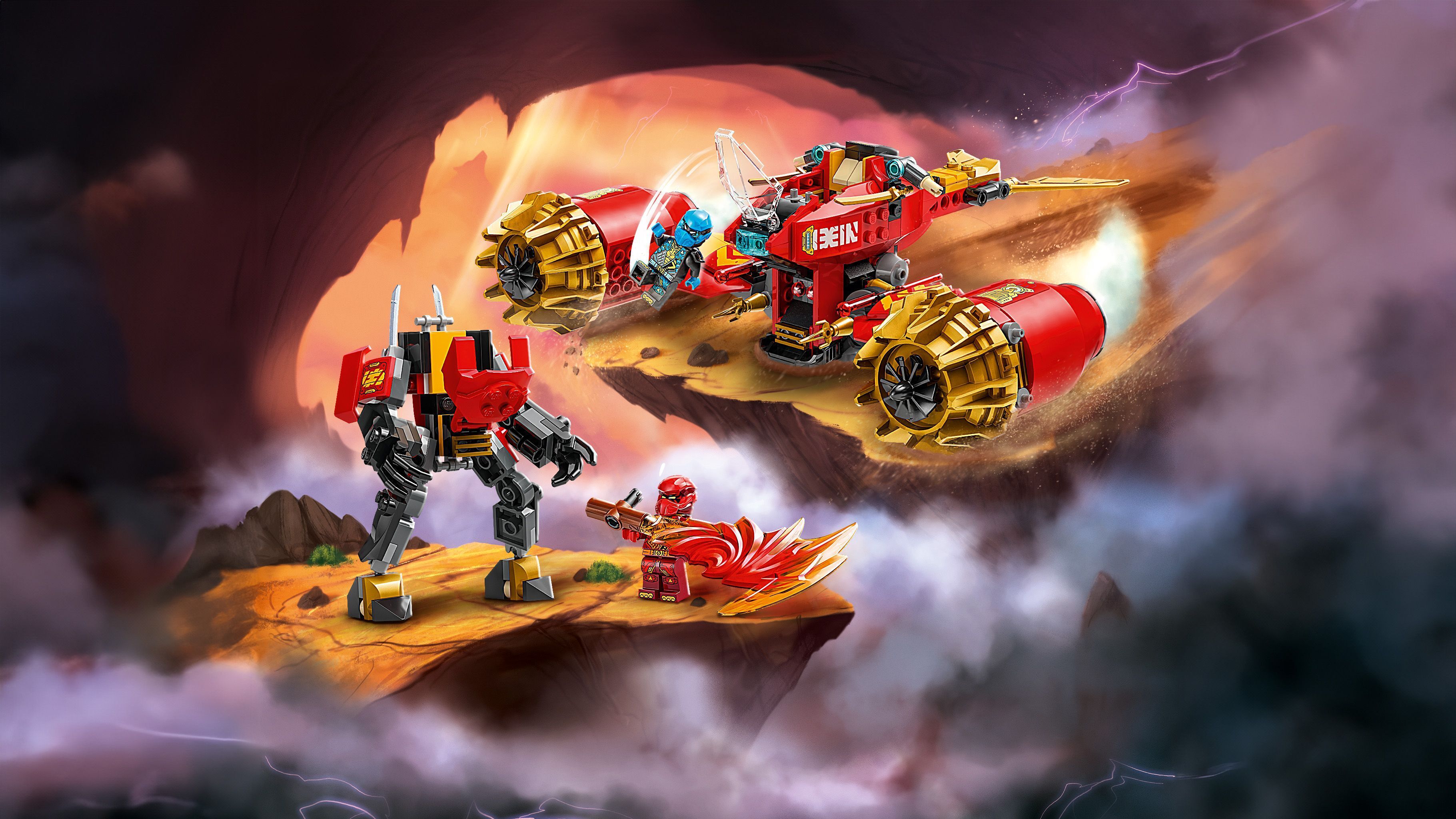 LEGO Ninjago 71830 – Kain myrskynratsastajarobotti