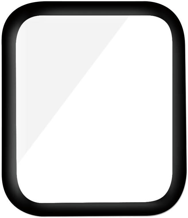 PanzerGlass -panssarilasi Apple Watch 4 / 5 / 6 / SE, 40 mm, musta