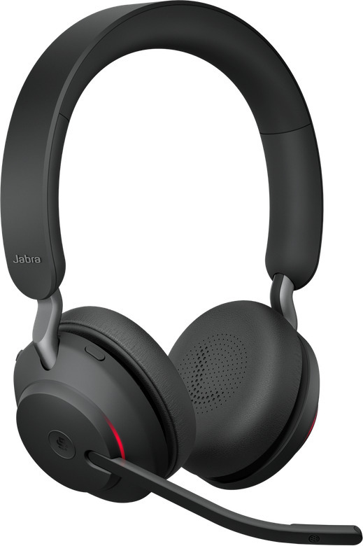 Jabra Evolve2 65 Stereo LINK380A -langaton headset + telakka, MS, musta