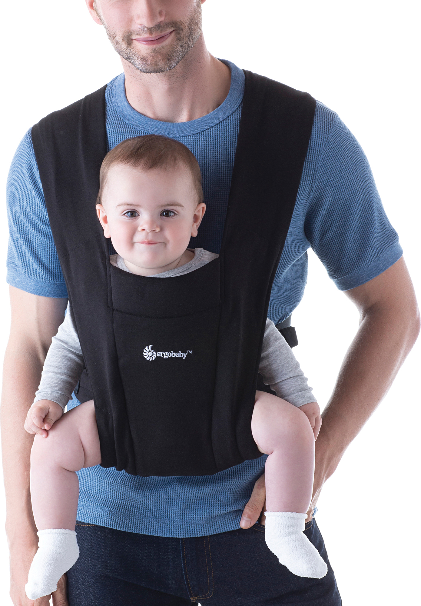 Ergobaby Embrace -kantoreppu, Pure Black