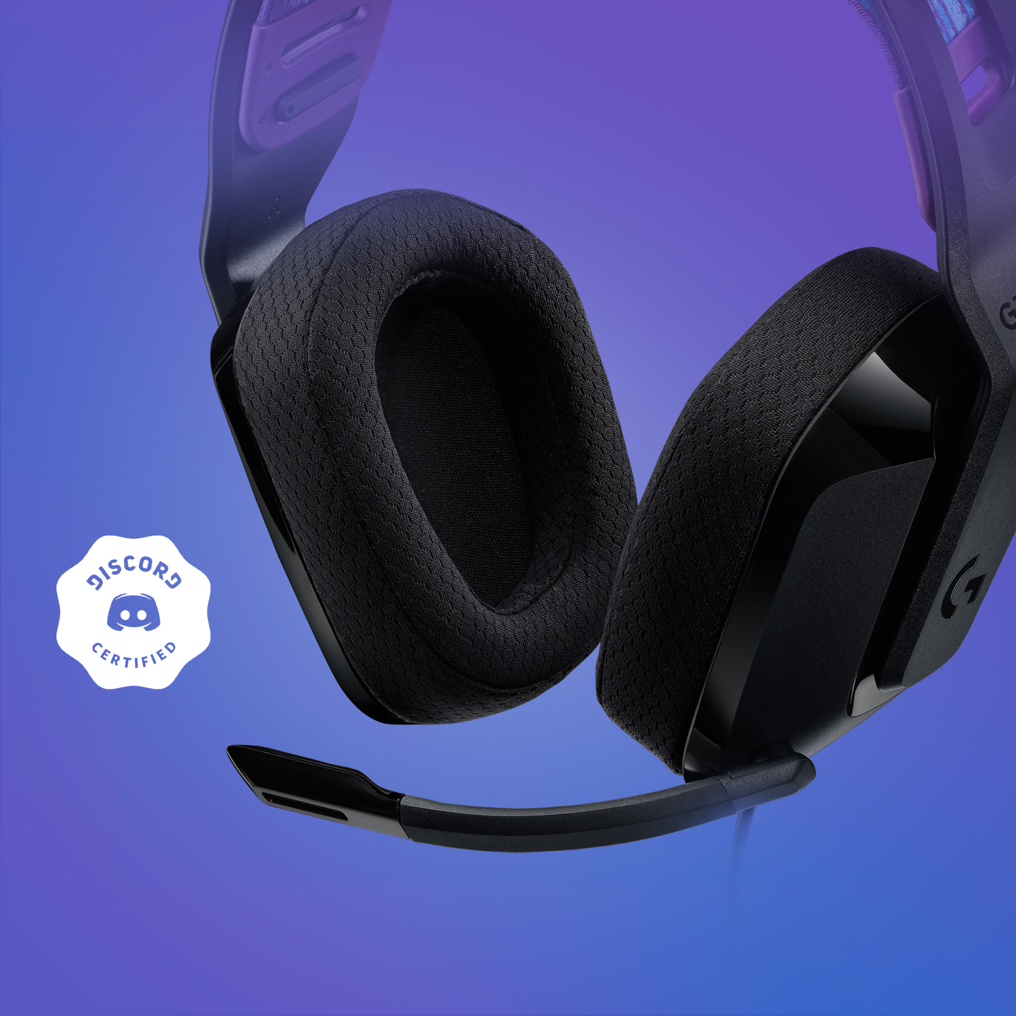 Logitech G335 -pelikuulokkeet, musta