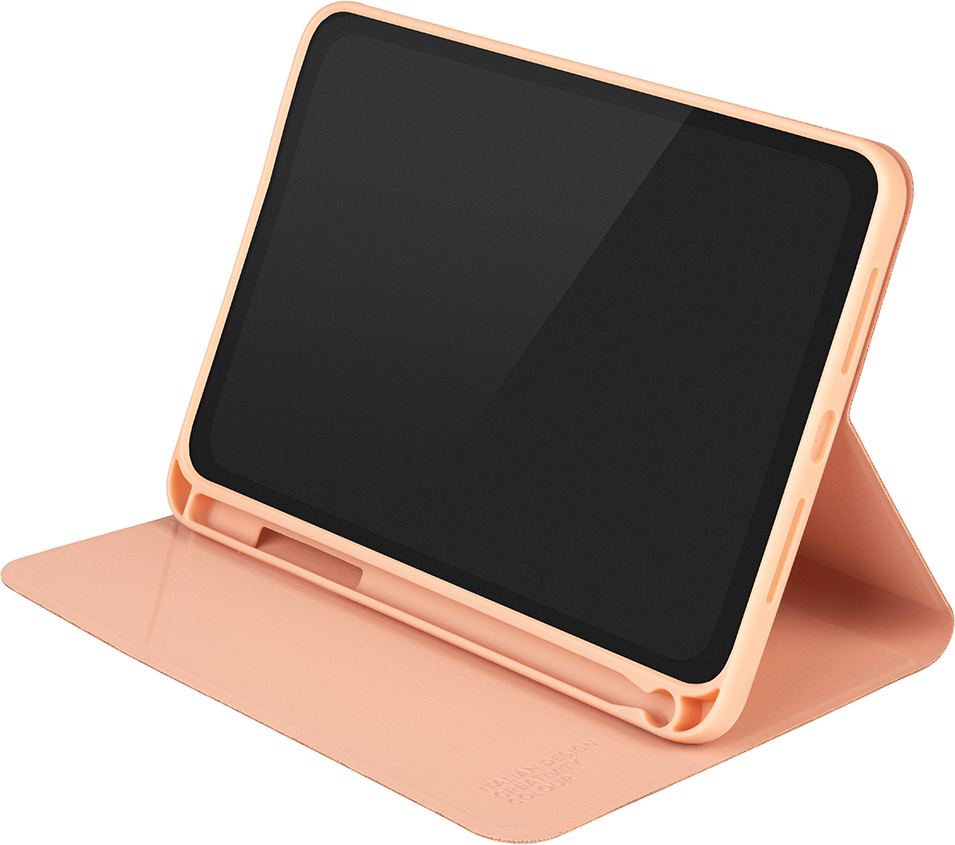 Tucano Metal -suojakotelo, Apple iPad mini 6-7. gen 8,3", ruusukulta
