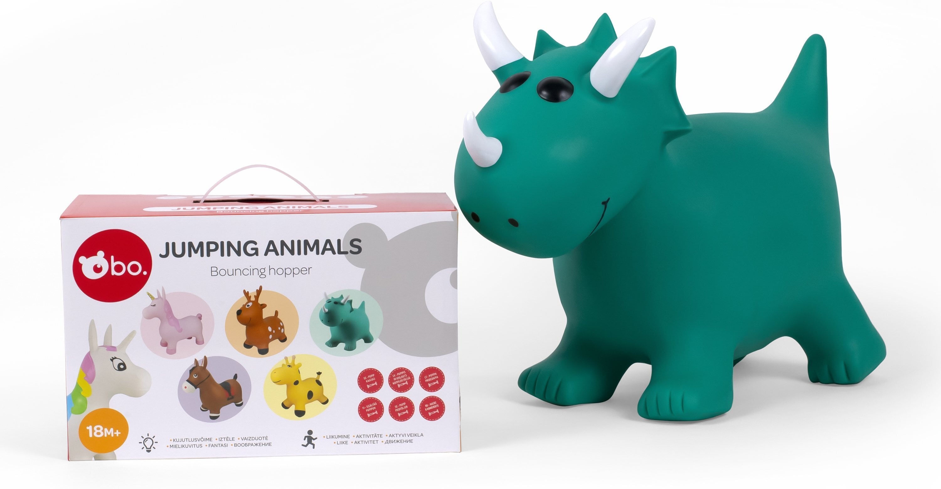 Tootefoto - BO Jumping Animal uncer – hüppav loom, dinosaurus (8003ML)