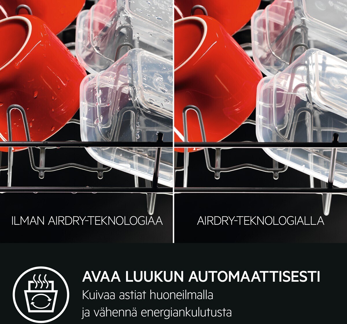 AEG FBB73927ZW 7000-sarjan astianpesukone, valkoinen