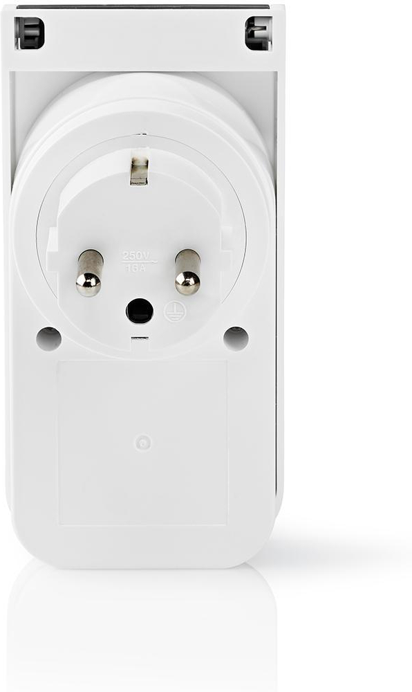 Nedis SmartLife WIFIPO120FWT -älypistorasia, 16 A, 3680 W, IP44
