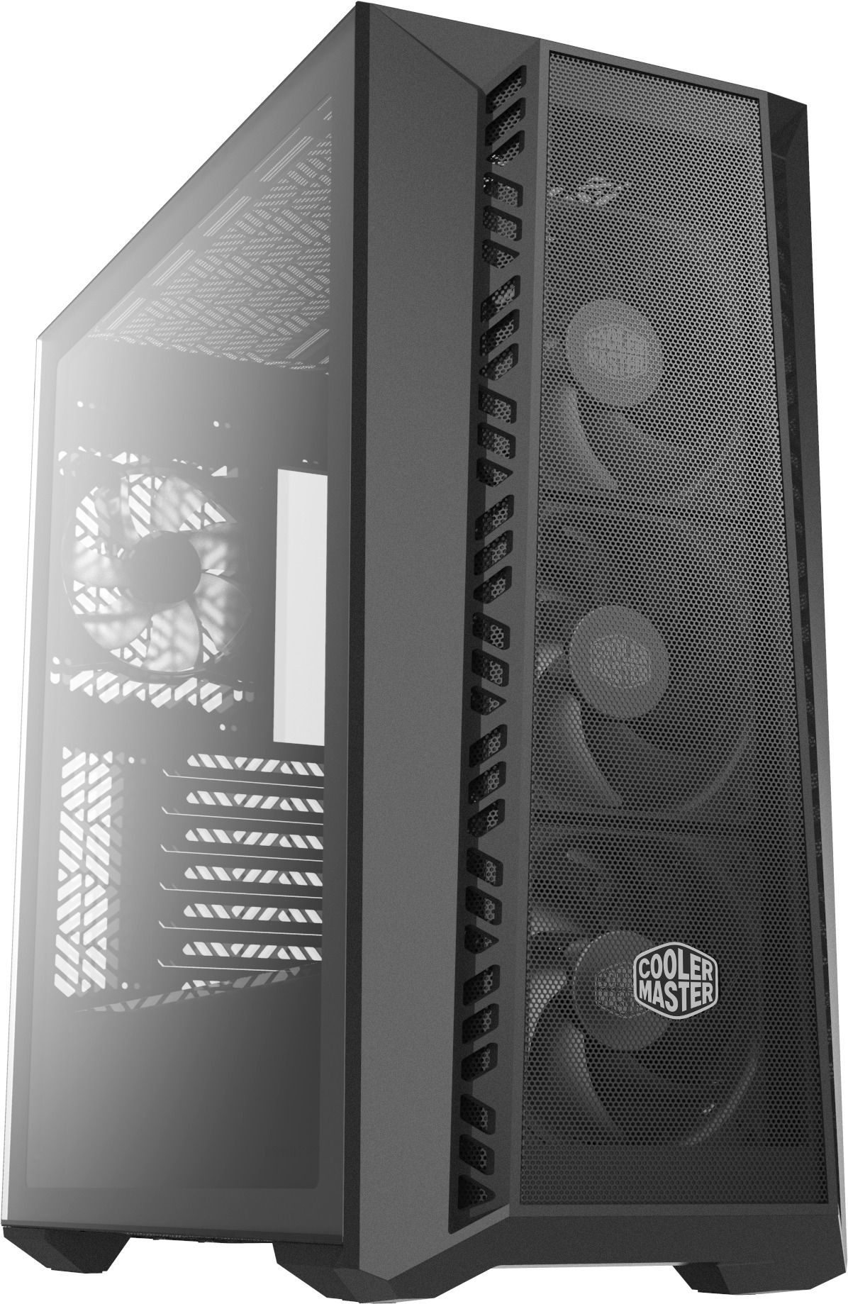 Cooler Master Masterbox Mesh Blackout Edition Atx Kotelo Ikkunalla