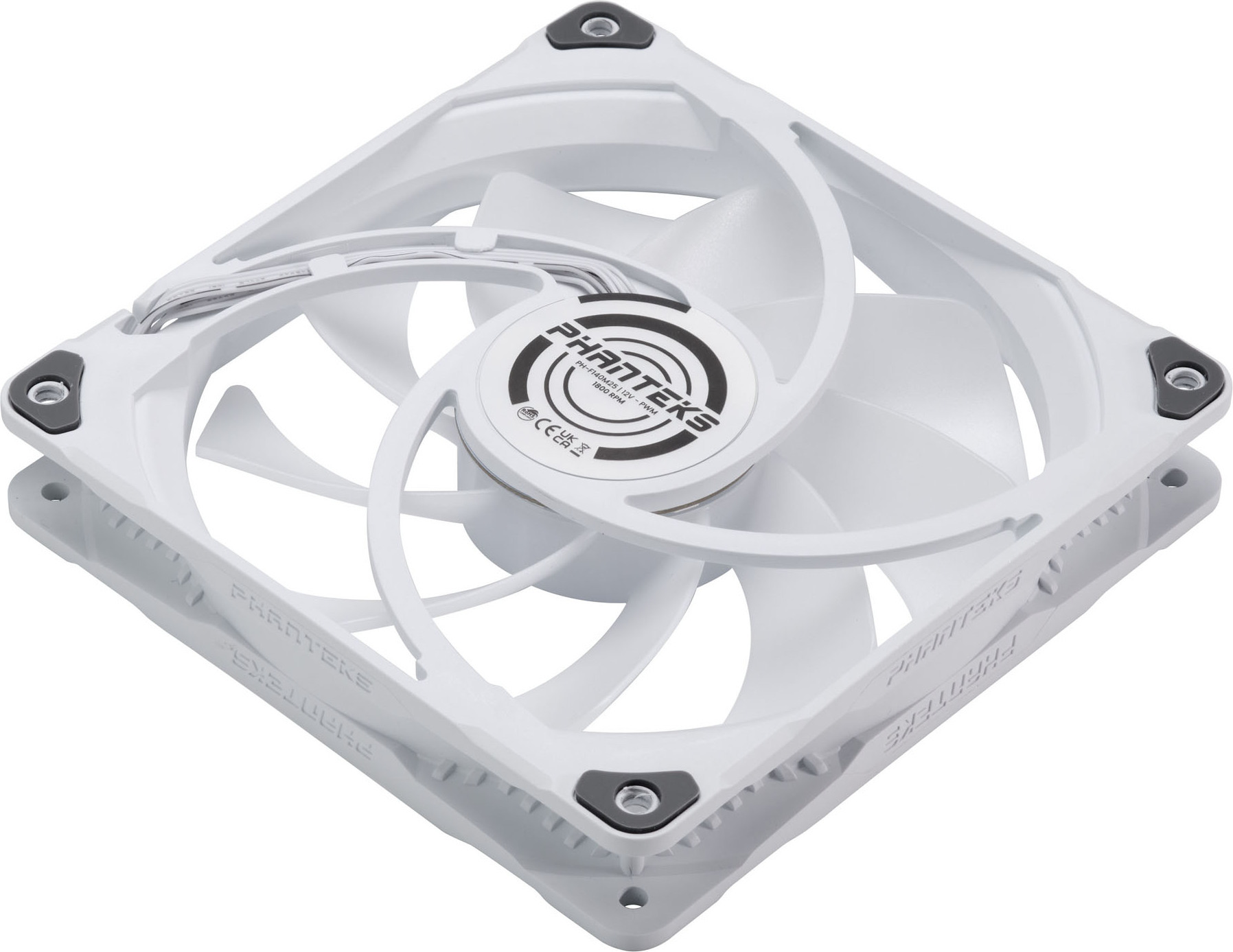 Phanteks M25-140 D-RGB PWM -tuuletin, musta, 140 mm, 3 kpl