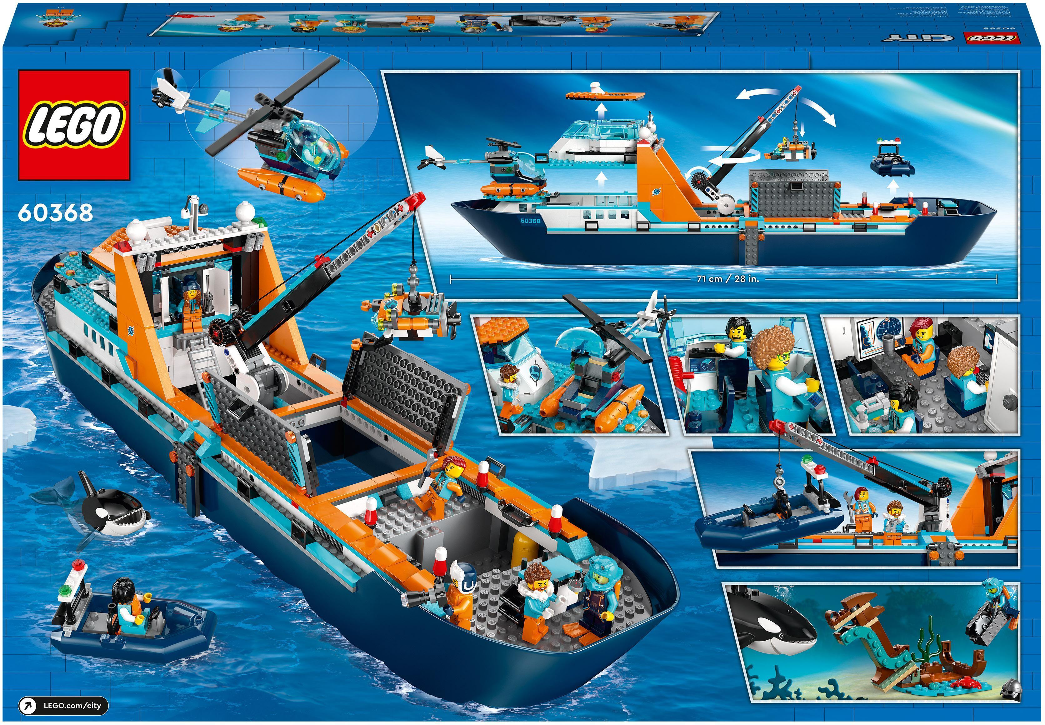 LEGO City Exploration 60368 - Arktinen tutkimusretkialus