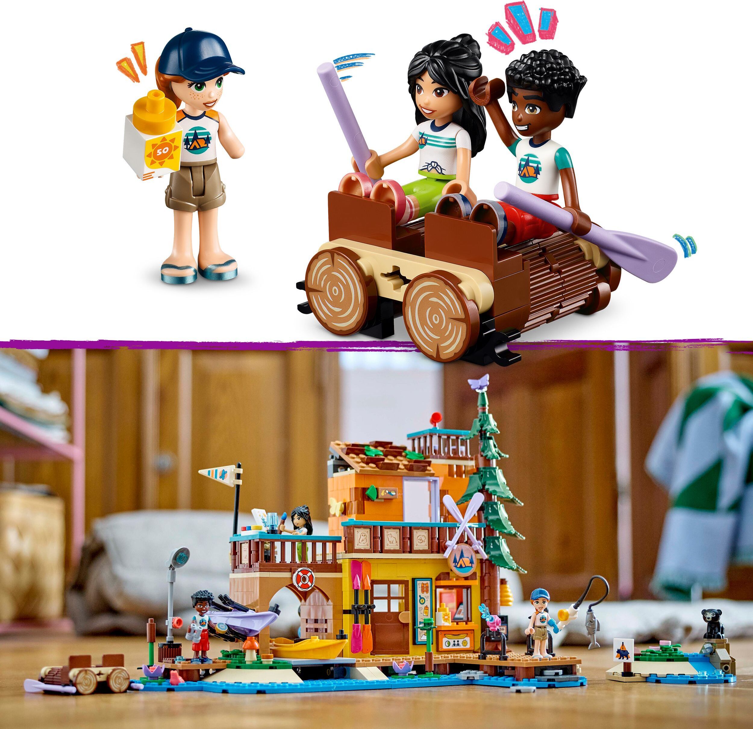 LEGO Friends 42626  - Vesiurheilua seikkailuleirillä