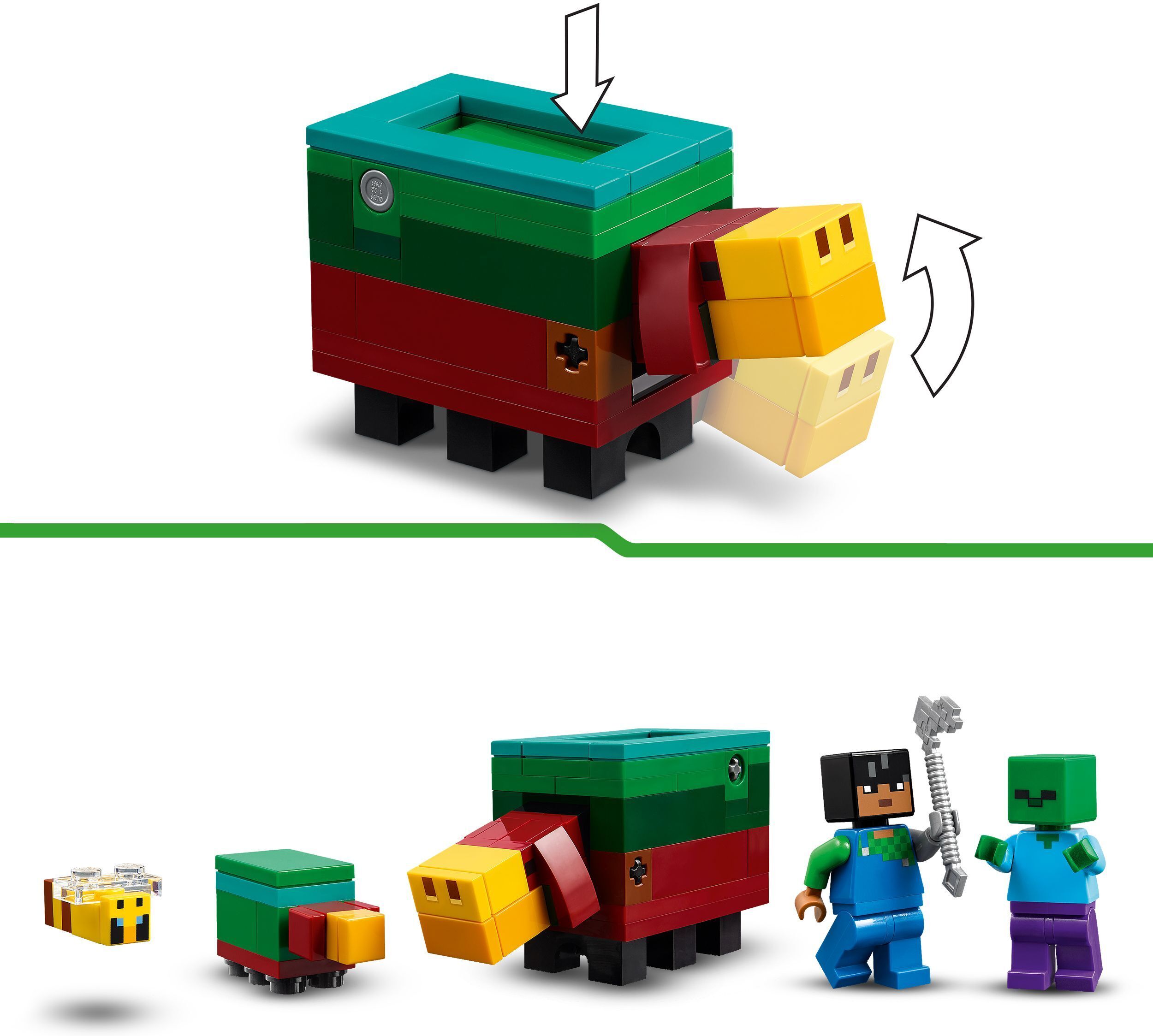 LEGO Minecraft 21259 - Merirosvolaivan matka
