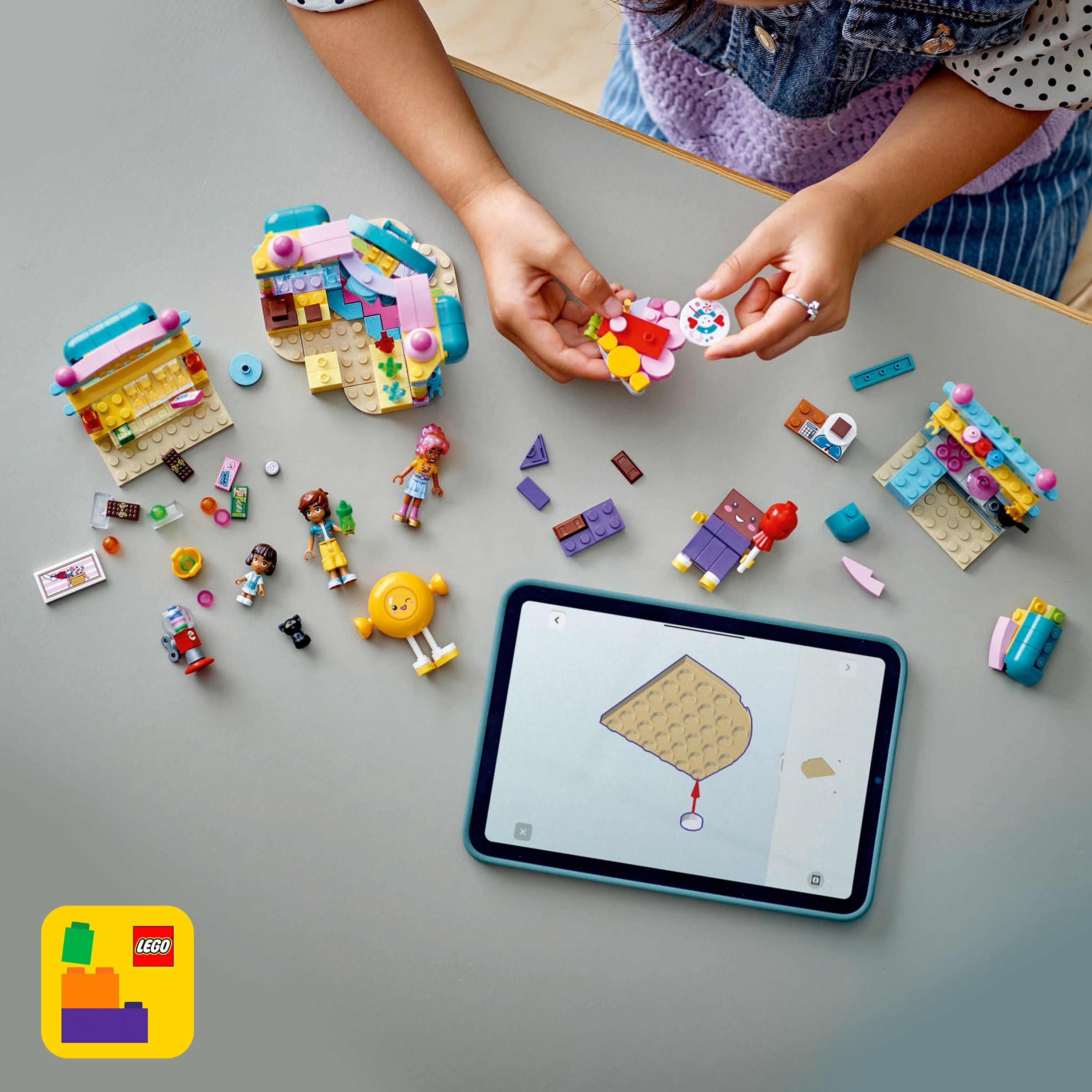 LEGO Friends 42649 – Heartlake Cityn karkkikauppa