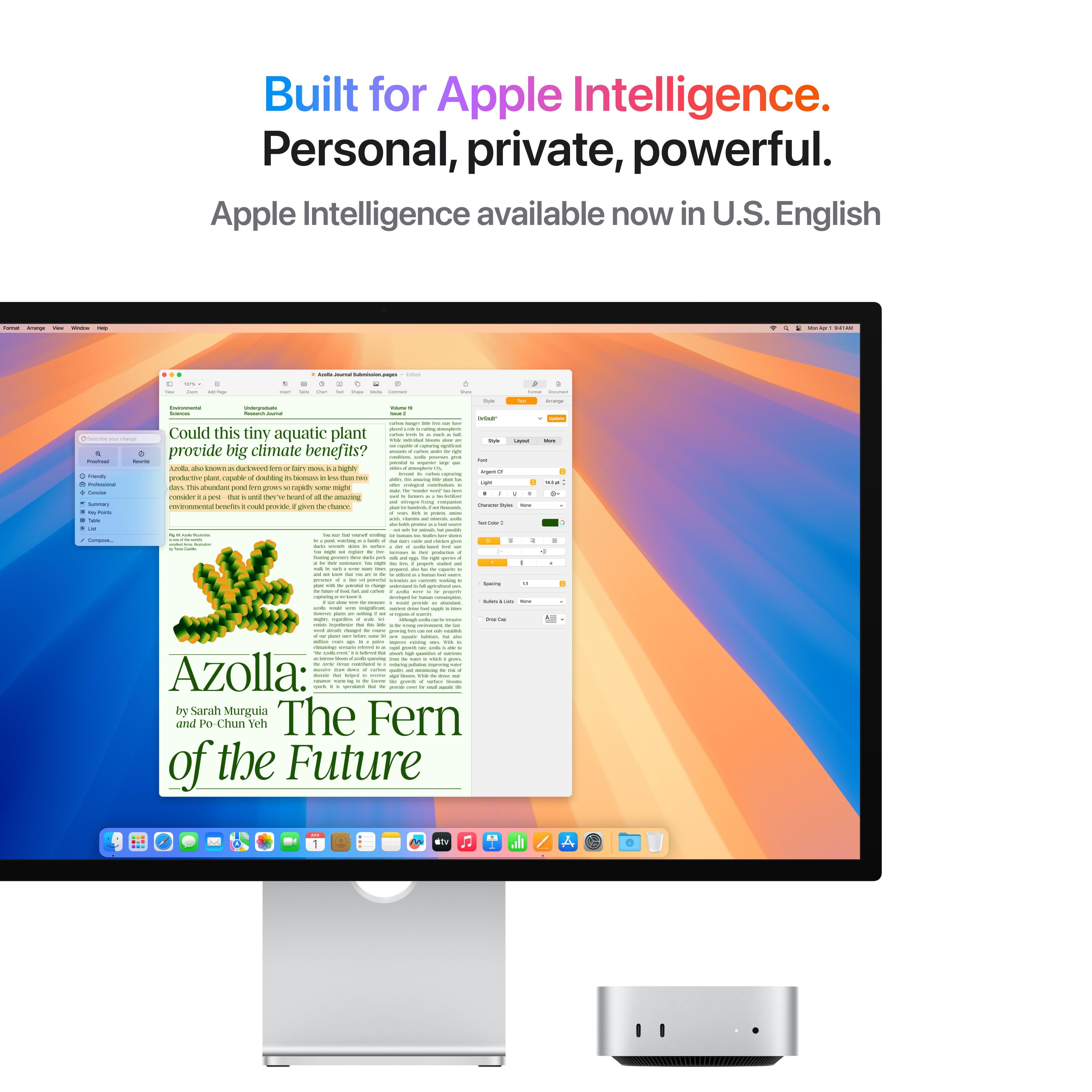 Apple Mac mini M4 24 Gt, 1 Tt -tietokone (MCYT4)