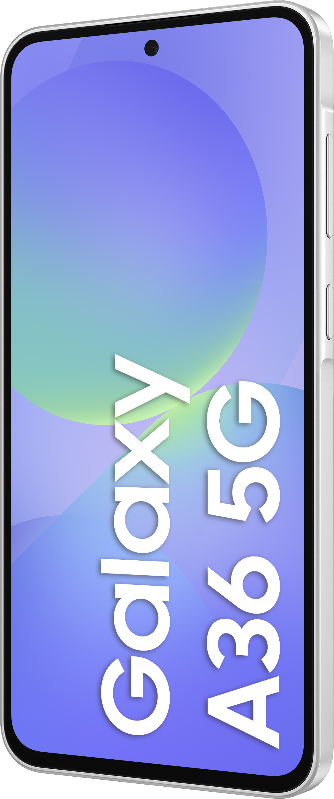 Samsung Galaxy A36 5G puhelin, 256/8 Gt, valkoinen