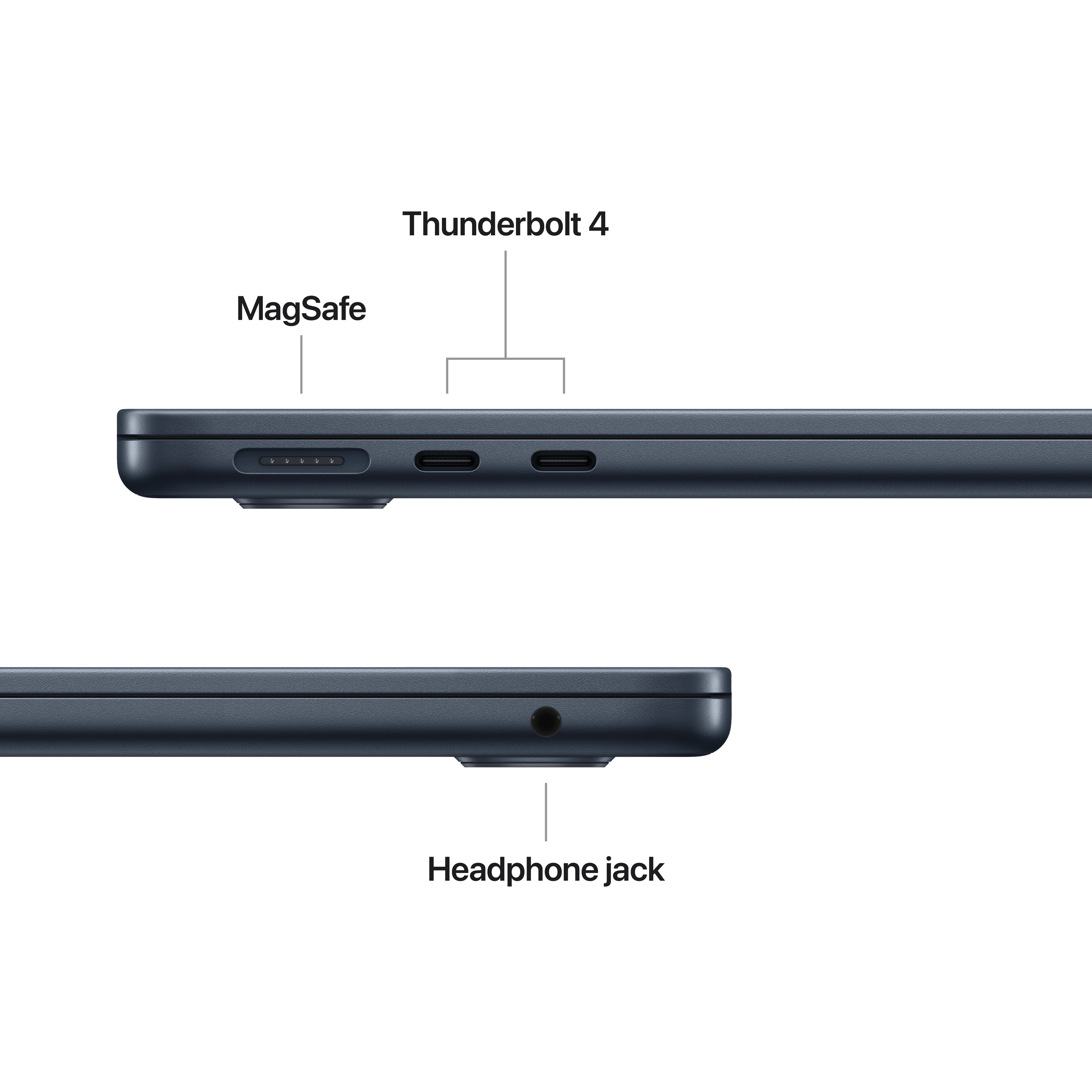 Apple MacBook Air 13" M4 16 Gt, 512 Gt 2025 -kannettava, tähtivalkea (MW103)