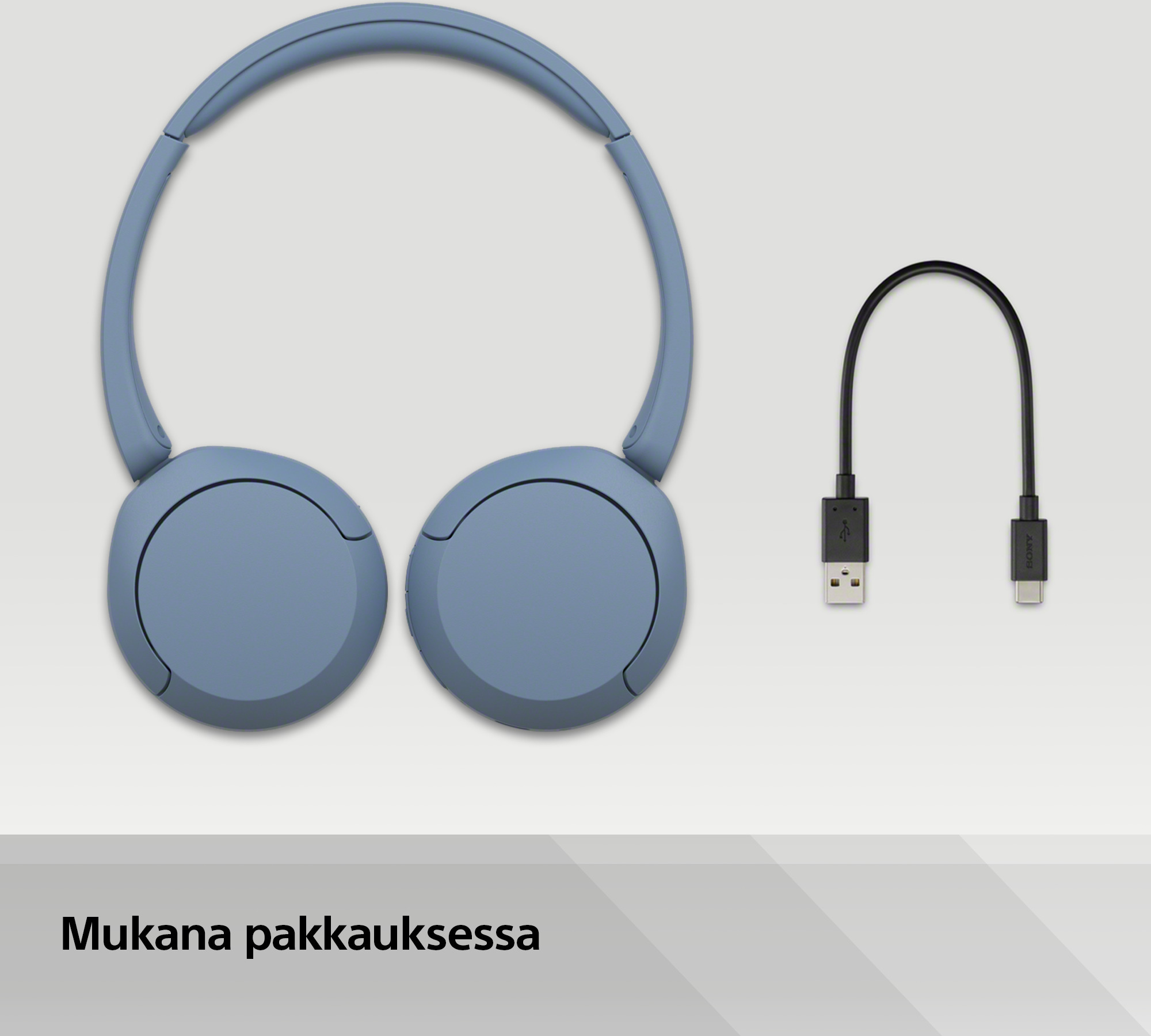 Sony WH-CH520 -langattomat sankakuulokkeet, sininen