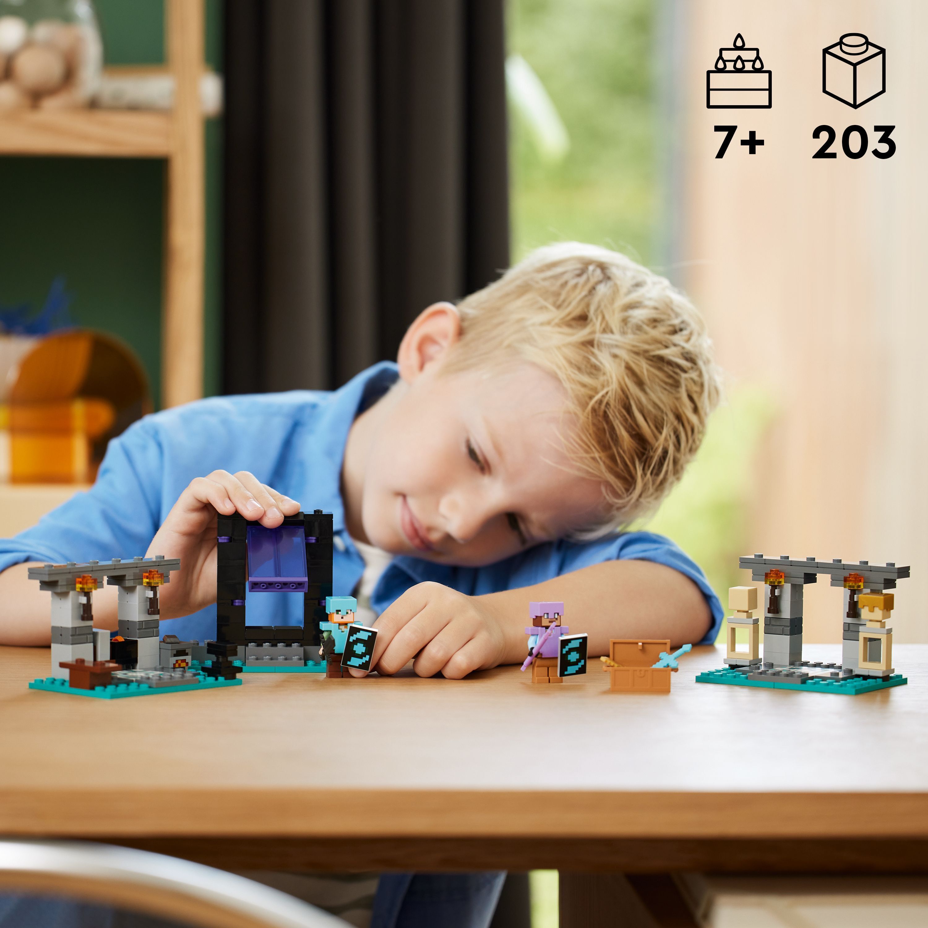 LEGO Minecraft 21251  - Steven aavikkoretki