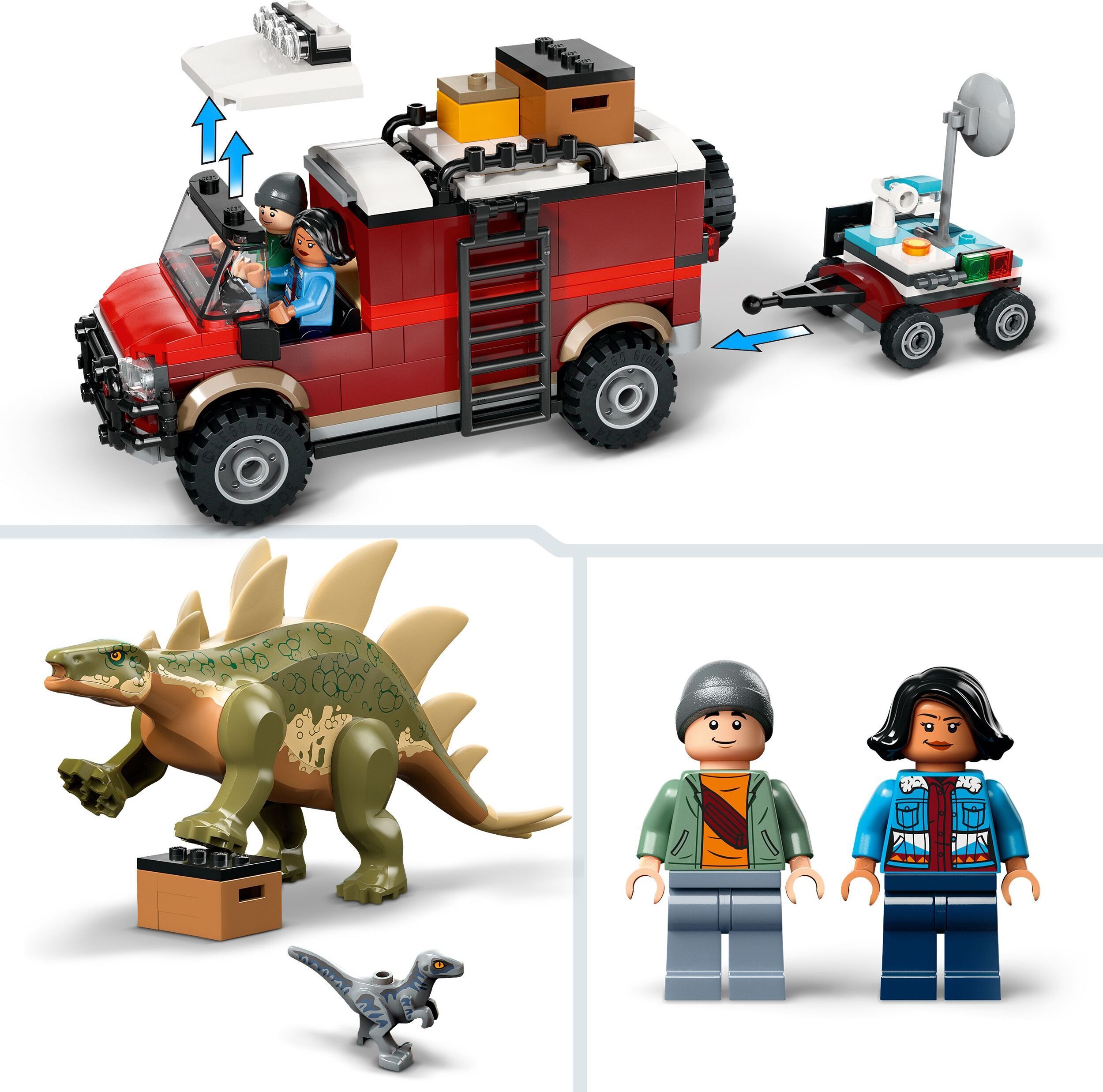 LEGO Jurassic World 76965  - Dinosaurus-operaatiot: Stegosaurus