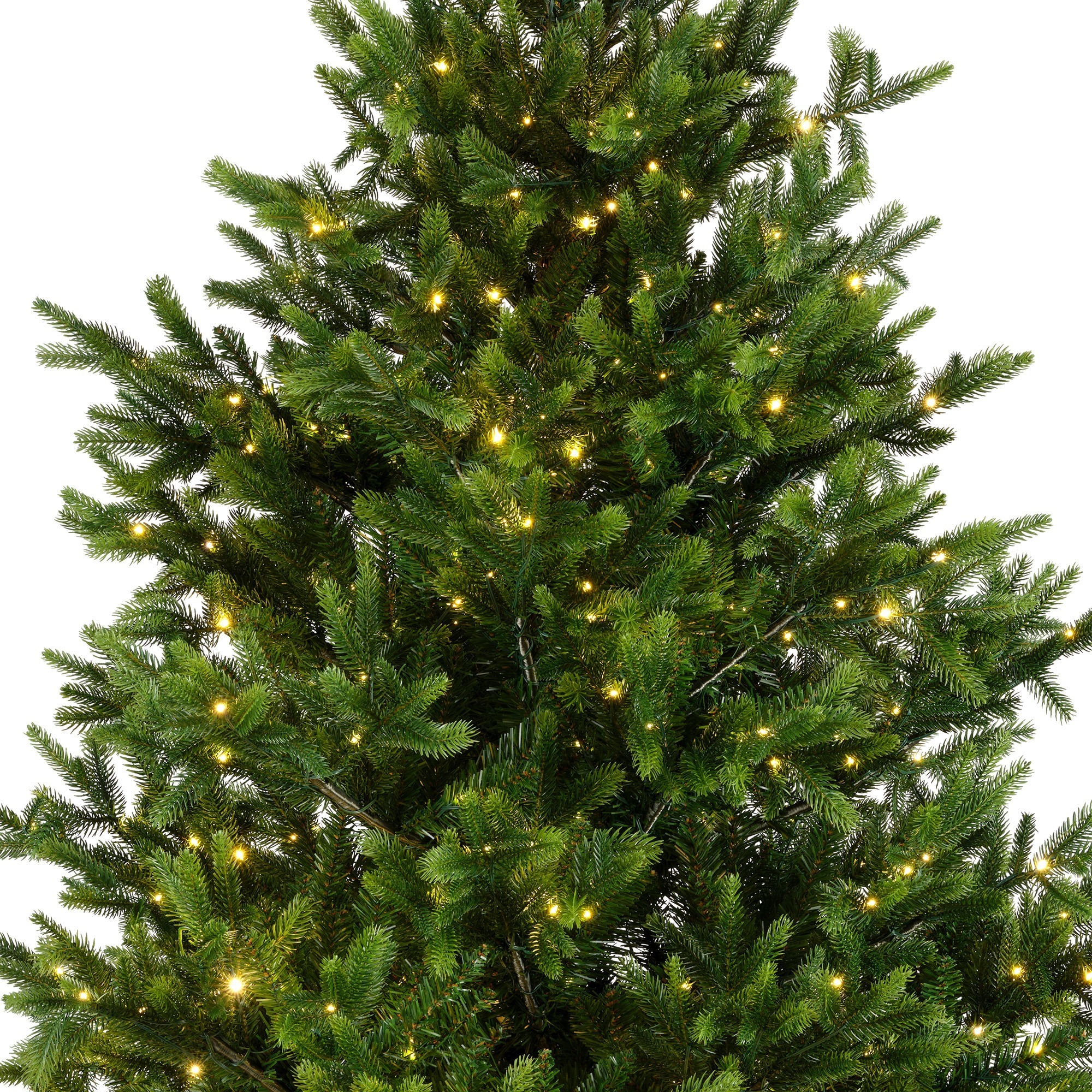 Enne Royal Grand aidonnäköinen joulukuusi LED-valoilla, 210 cm, vihreä