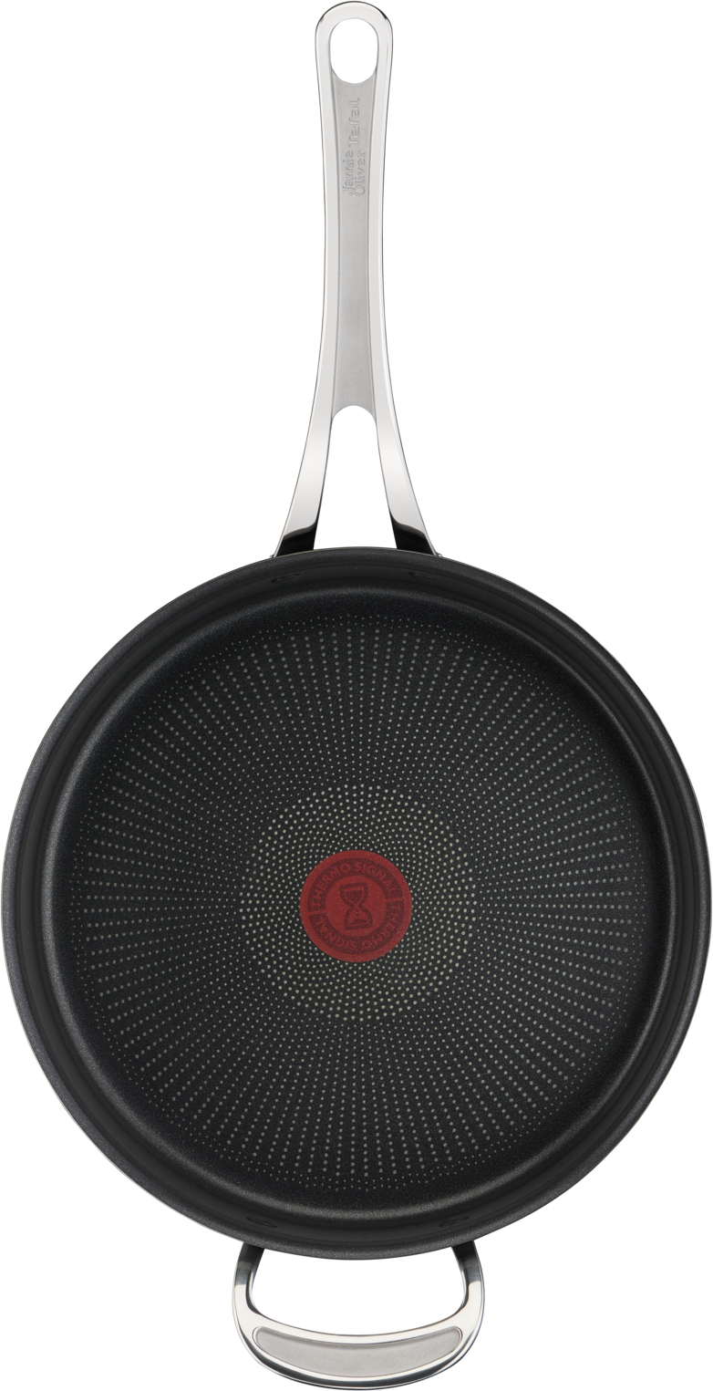 Tefal Jamie Oliver Cook's Classics HA -paistokattila lasikannella 30 cm/5,4 L, musta