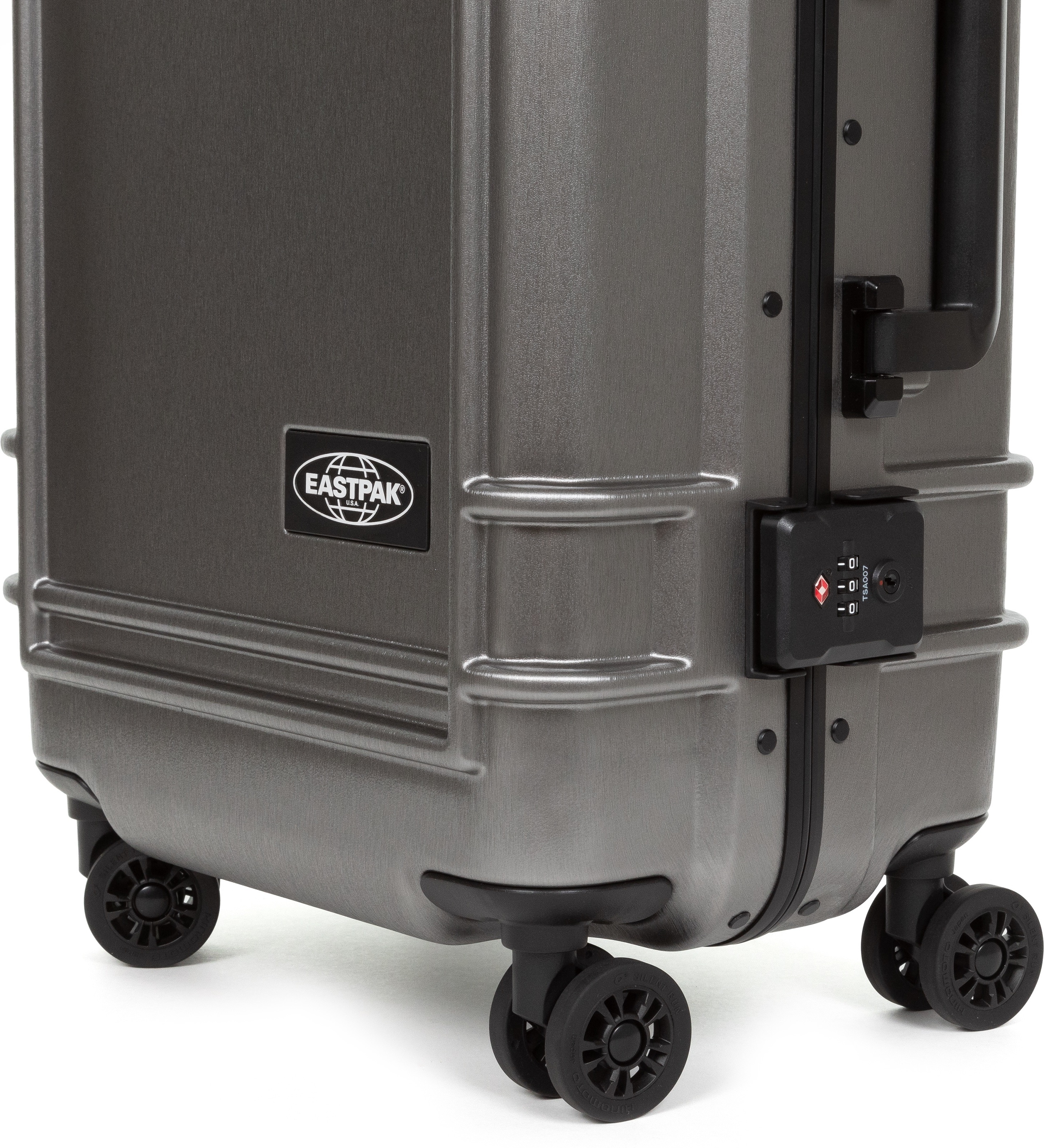 Eastpak RESIST'R CASE S 55,5 cm -matkalaukku, harmaa