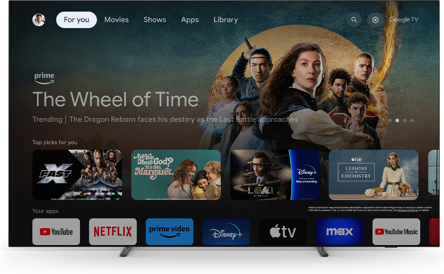 Philips 77" OLED809 – 4K Ambilight Google TV