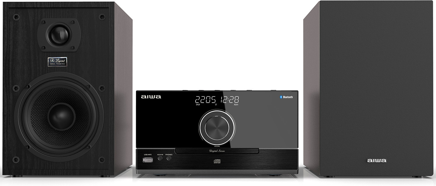 Aiwa MSBTU-600 mikrojärjestelmä, musta