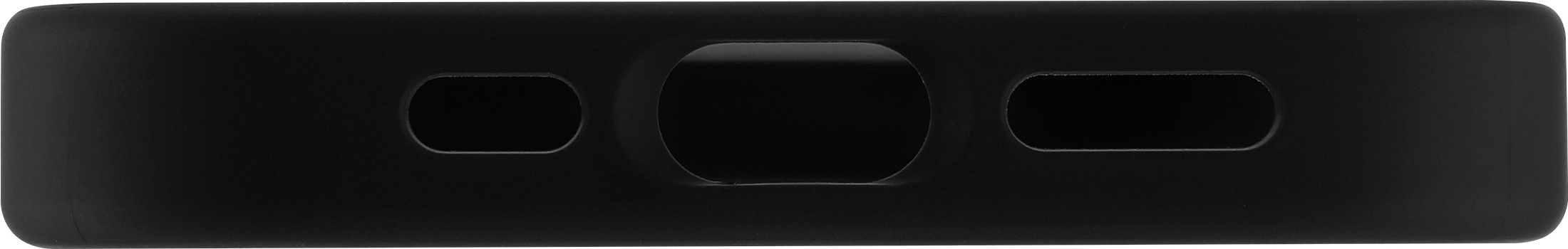 FoneKit MagSafe-yhteensopiva Soft Touch -suojakuori, iPhone 16, musta/harmaa