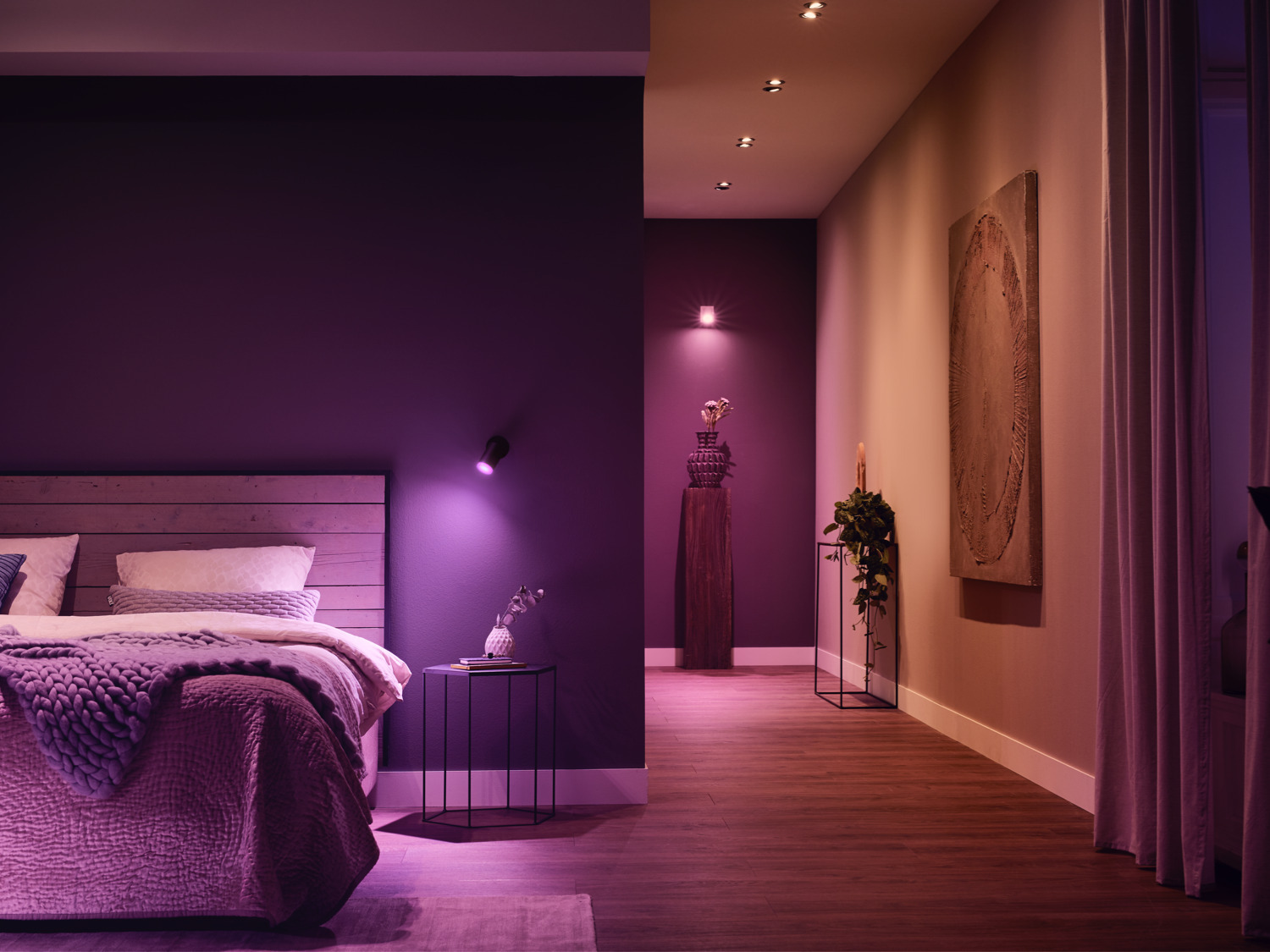 Philips Hue -LED-älylamppu, BT, White, GU10, 4,2 W, 2-pack