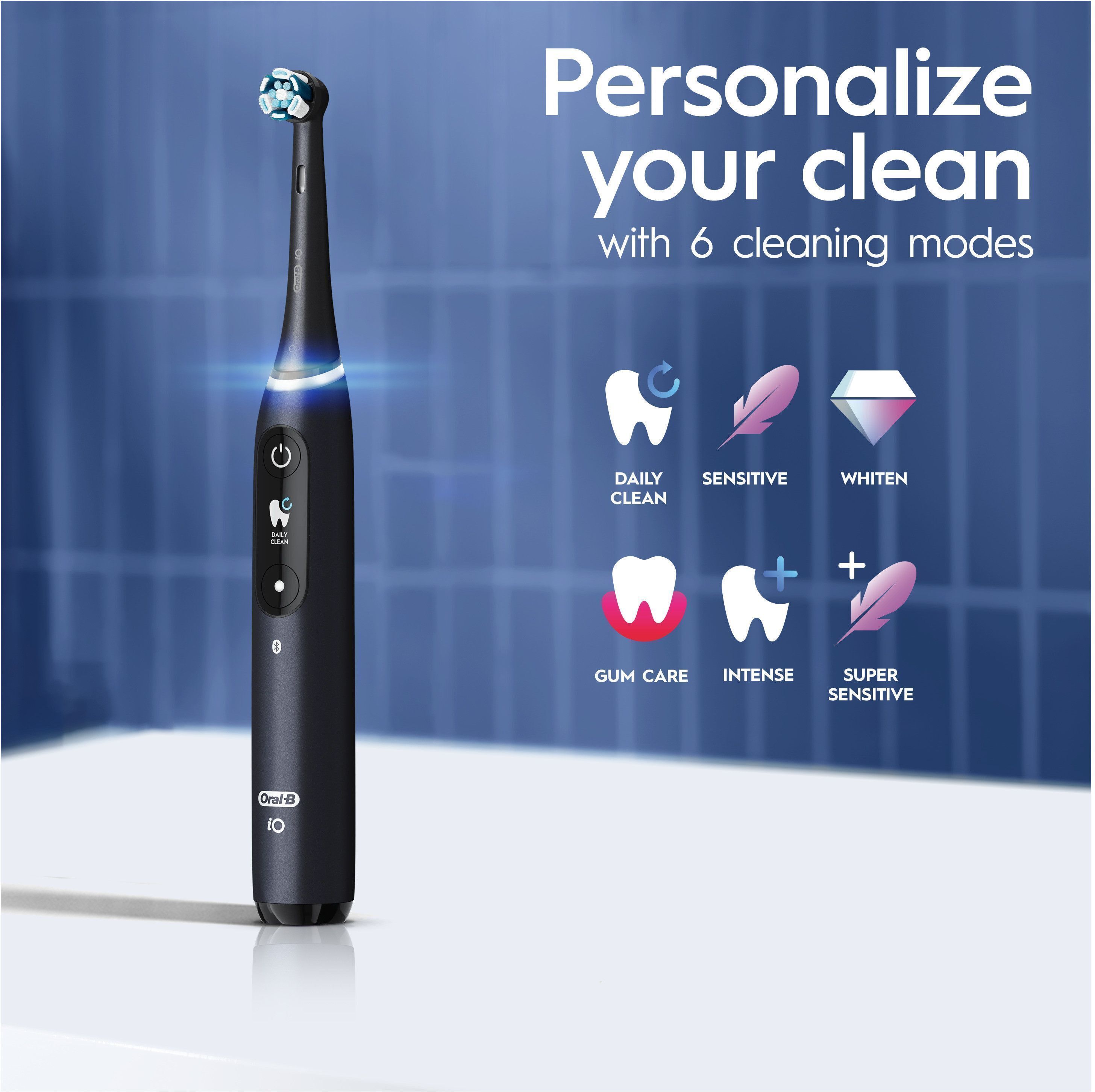 Oral-B iO Series 8s sähköhammasharja, musta