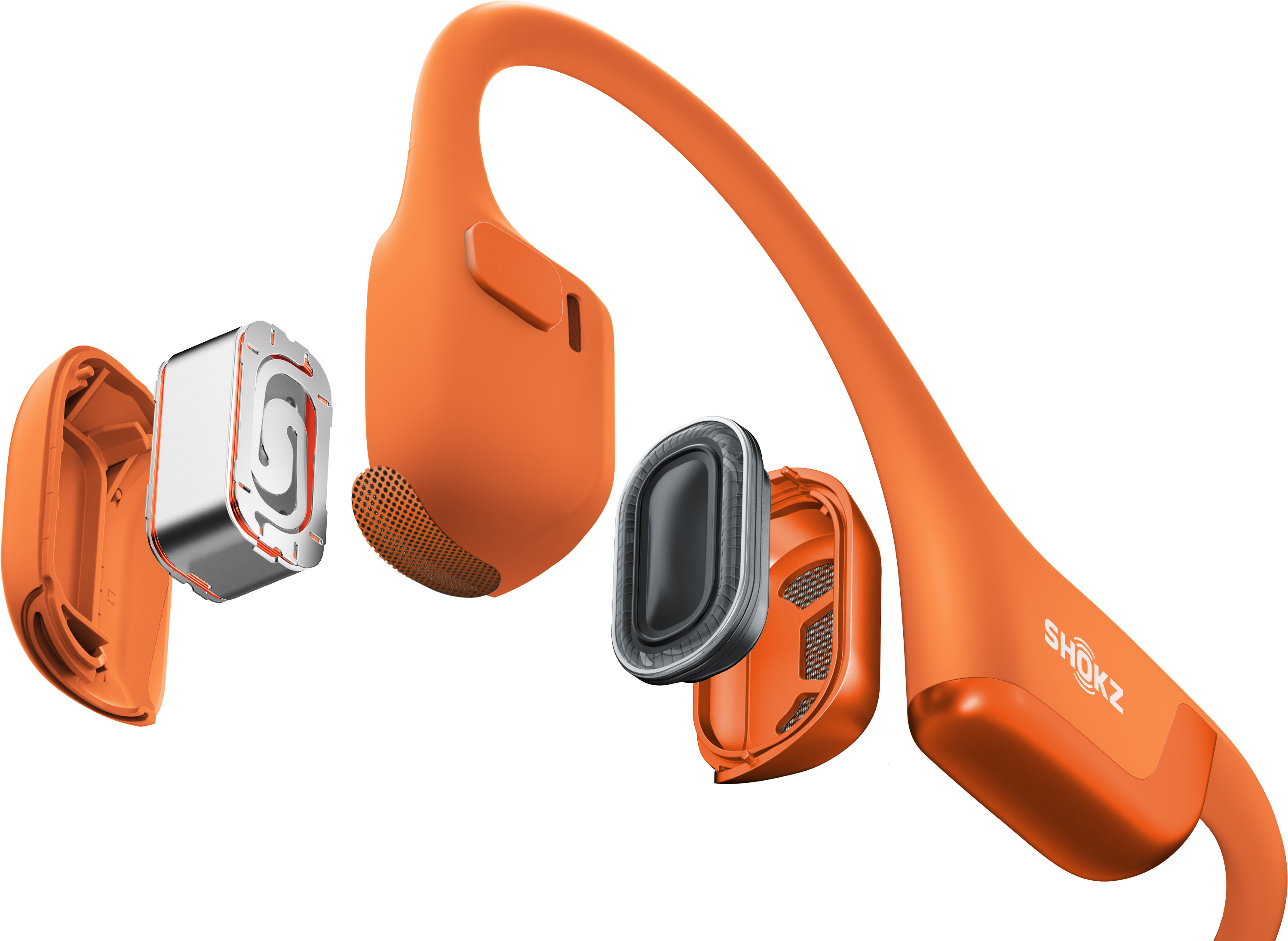 Shokz OpenRun Pro 2 luujohdekuulokkeet, oranssi