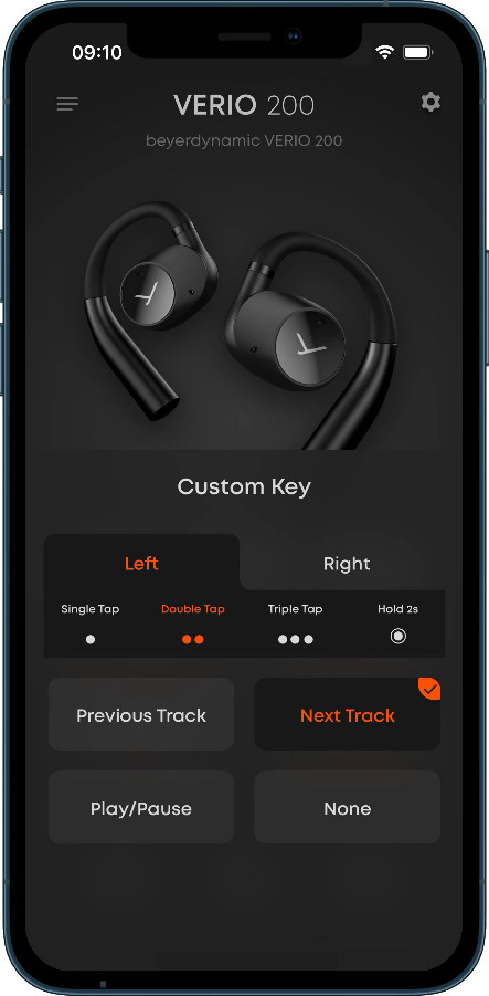 Beyerdynamic Verio 200 täysin langattomat avoimet kuulokkeet, musta