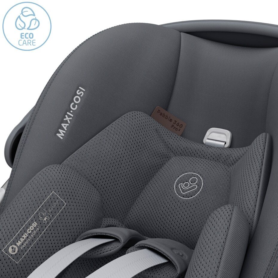 Maxi-Cosi Pebble 360 PRO 2 -turvakaukalo, 40–87 cm, harmaa
